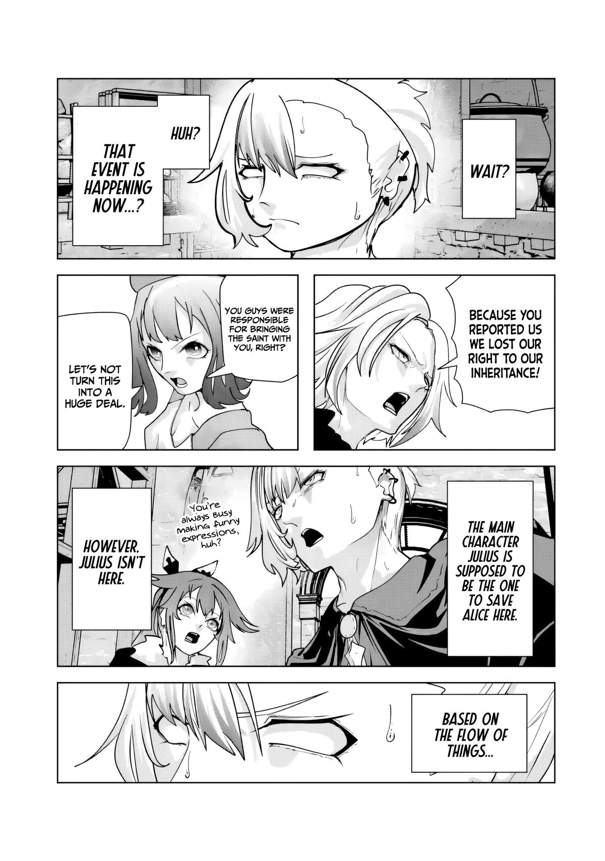 Akuyaku Kizoku ga Hirakinaotte Hametsu Flag wo "Jitsuryoku" de Tatakiotteitara, Itsunomanika Heroine-tachi kara Eiyuushi Sareru you ni natta Ken Chapter 5.1 page 20 - 