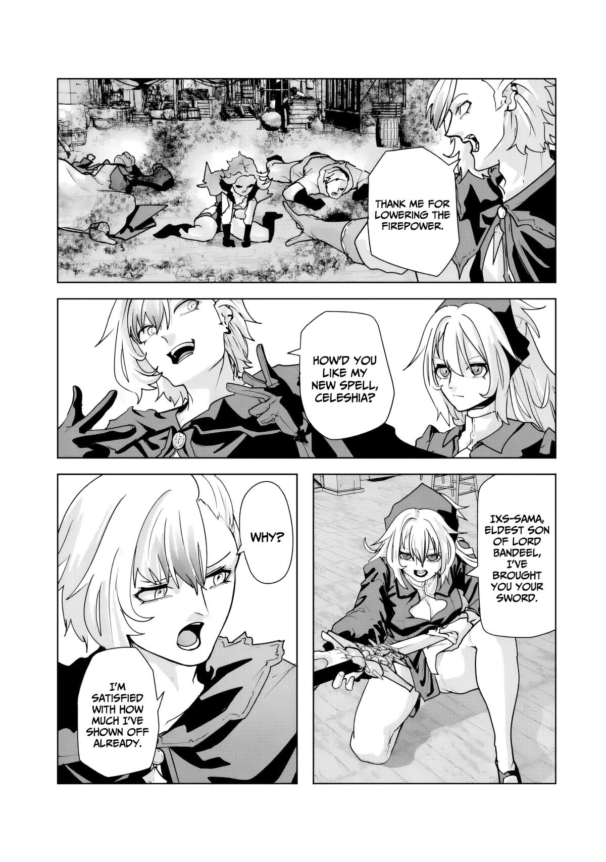 Akuyaku Kizoku ga Hirakinaotte Hametsu Flag wo "Jitsuryoku" de Tatakiotteitara, Itsunomanika Heroine-tachi kara Eiyuushi Sareru you ni natta Ken Chapter 5.2 page 8 - 