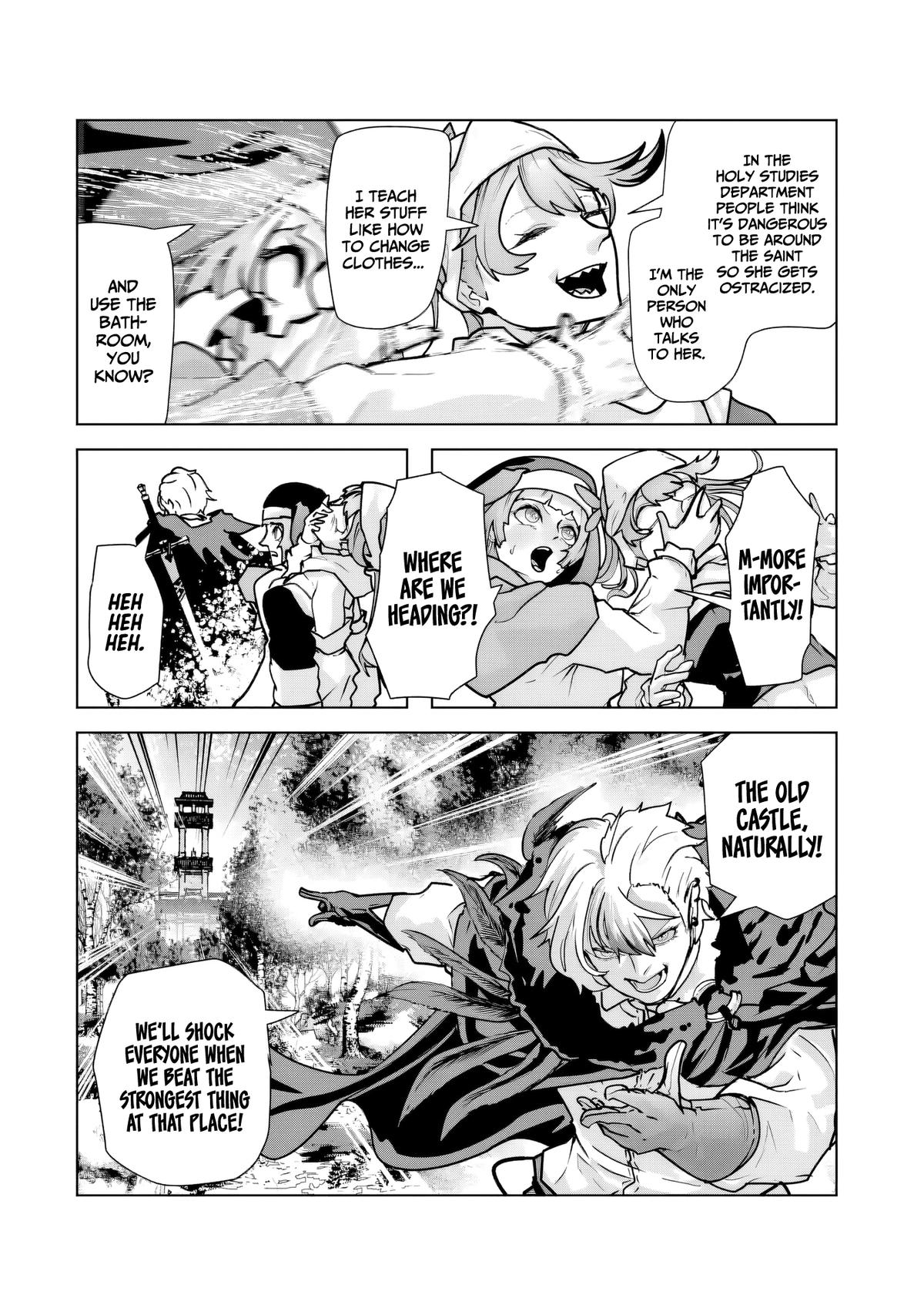 Akuyaku Kizoku ga Hirakinaotte Hametsu Flag wo "Jitsuryoku" de Tatakiotteitara, Itsunomanika Heroine-tachi kara Eiyuushi Sareru you ni natta Ken Chapter 6.1 page 14 - 
