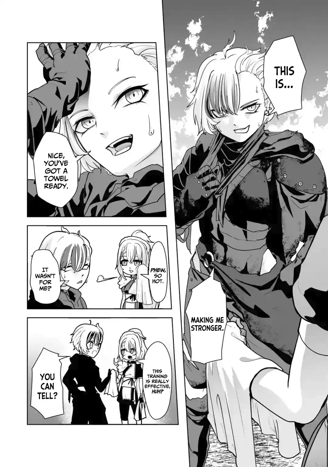 Akuyaku Kizoku ga Hirakinaotte Hametsu Furagu o Jitsuryoku de Hataki Otteitara, Itsunomanika Hirointachi Kara Eiyūshi Sareru yō ni Natta ken Chapter 1.2 page 3 - 