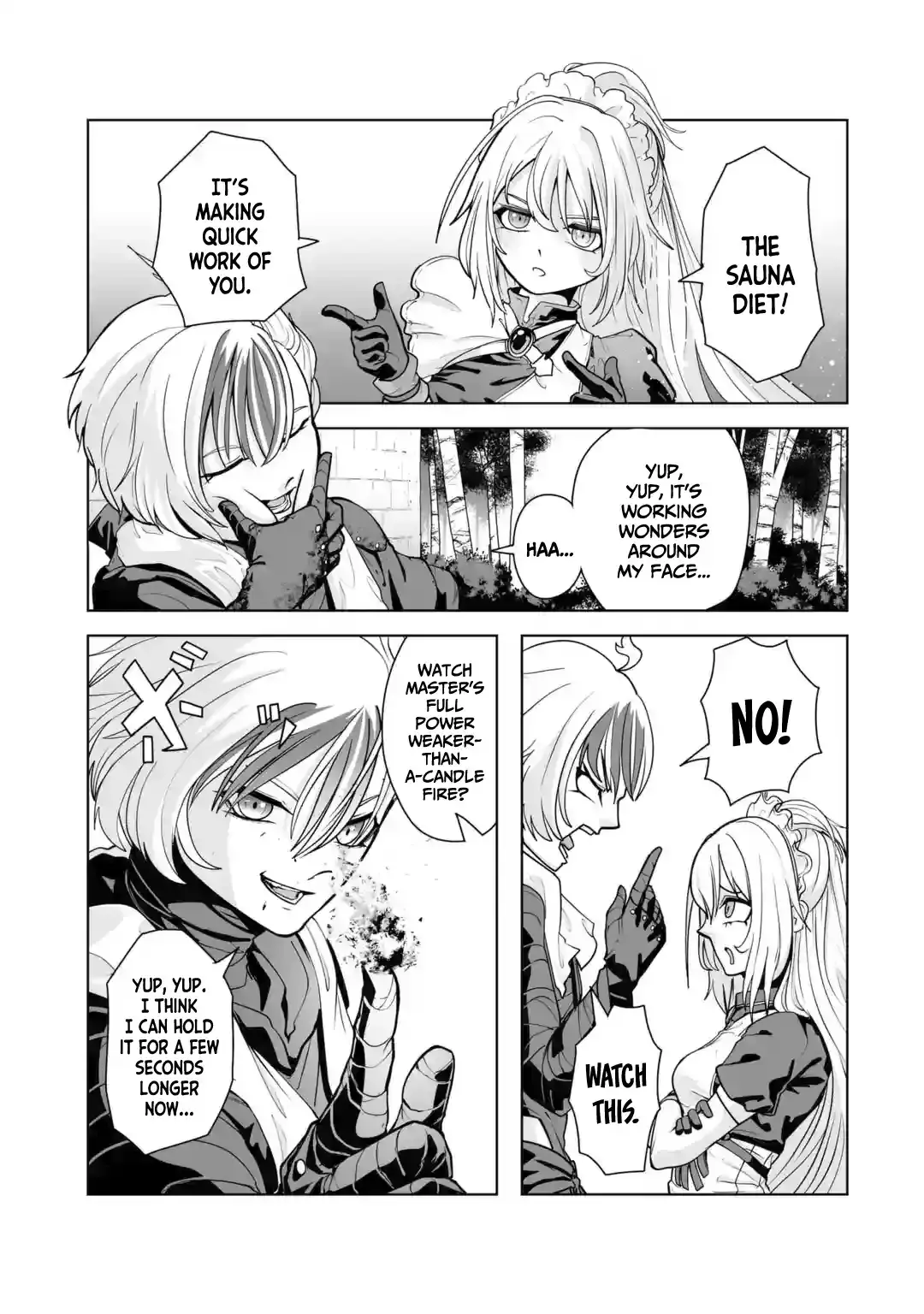 Akuyaku Kizoku ga Hirakinaotte Hametsu Furagu o Jitsuryoku de Hataki Otteitara, Itsunomanika Hirointachi Kara Eiyūshi Sareru yō ni Natta ken Chapter 1.2 page 4 - 