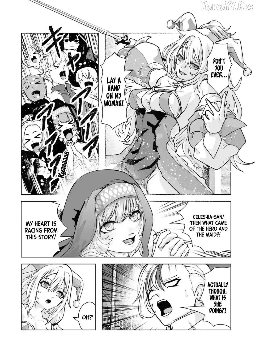 Akuyaku Kizoku ga Hirakinaotte Hametsu Furagu o Jitsuryoku de Hataki Otteitara, Itsunomanika Hirointachi Kara Eiyūshi Sareru yō ni Natta ken Chapter 2.1 page 6 - 