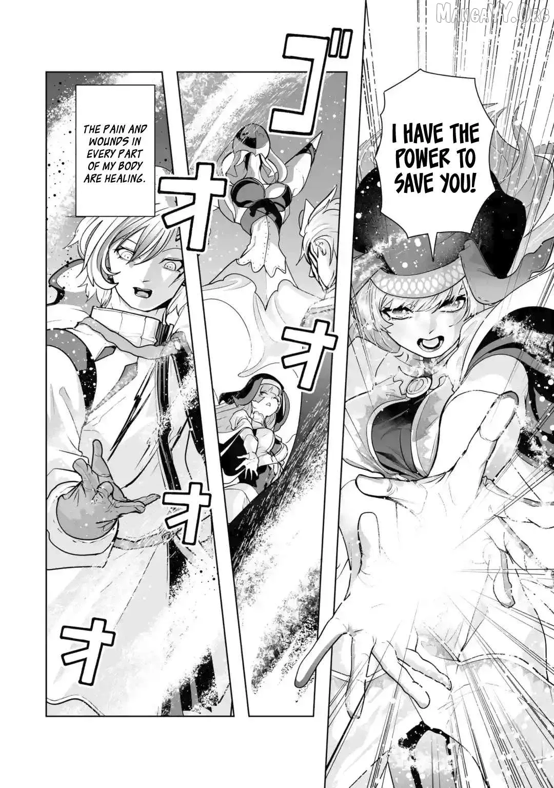 Akuyaku Kizoku ga Hirakinaotte Hametsu Furagu o Jitsuryoku de Hataki Otteitara, Itsunomanika Hirointachi Kara Eiyūshi Sareru yō ni Natta ken Chapter 2.3 page 3 - 