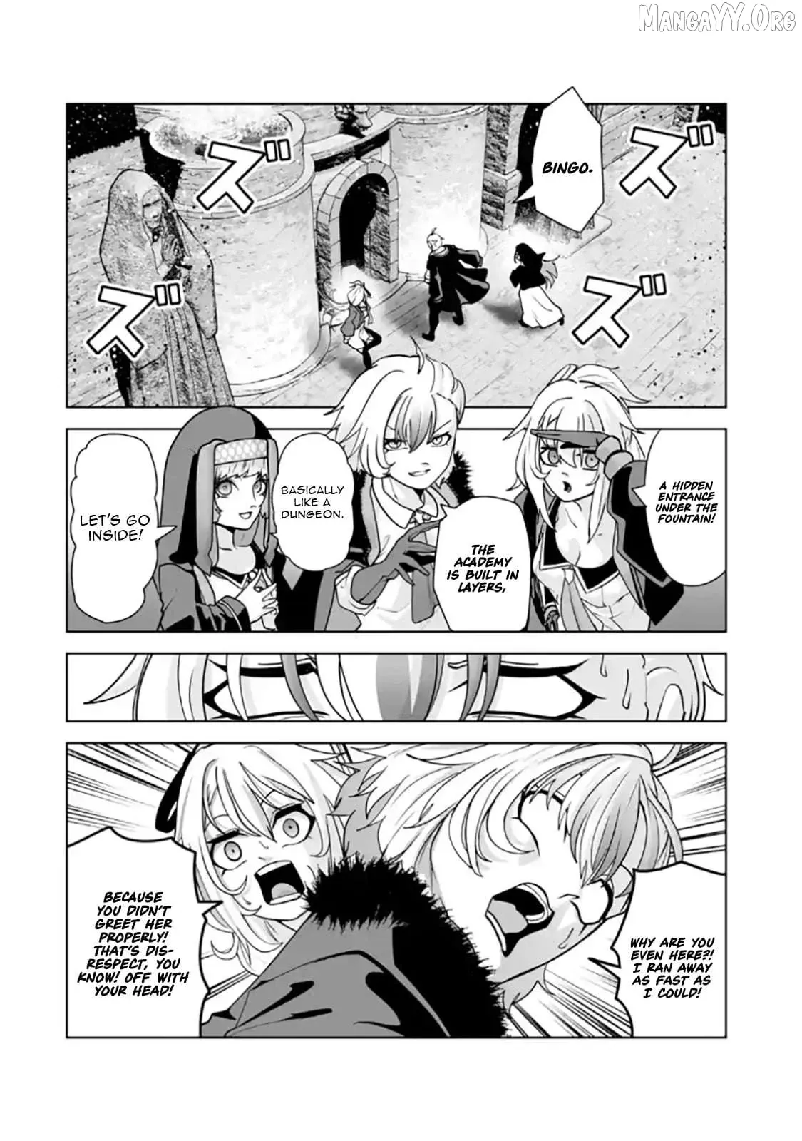Akuyaku Kizoku ga Hirakinaotte Hametsu Furagu o Jitsuryoku de Hataki Otteitara, Itsunomanika Hirointachi Kara Eiyūshi Sareru yō ni Natta ken Chapter 3.1 page 11 - 