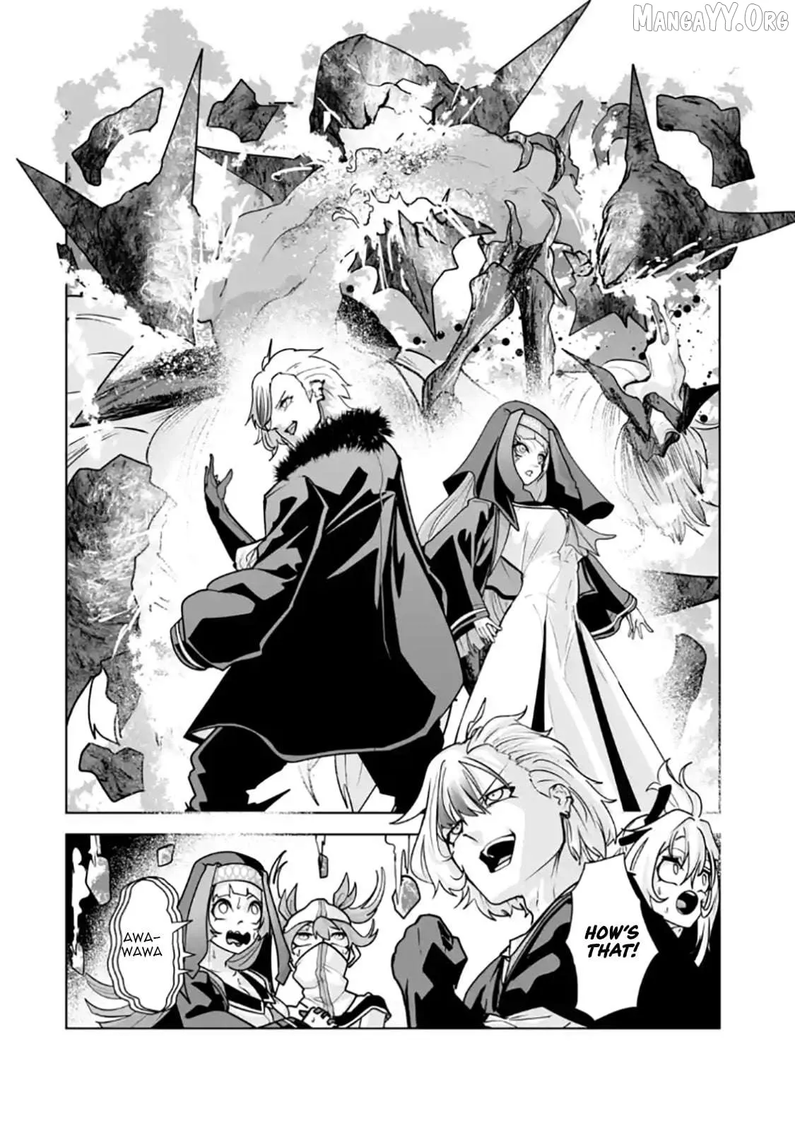 Akuyaku Kizoku ga Hirakinaotte Hametsu Furagu o Jitsuryoku de Hataki Otteitara, Itsunomanika Hirointachi Kara Eiyūshi Sareru yō ni Natta ken Chapter 3.3 page 9 - 