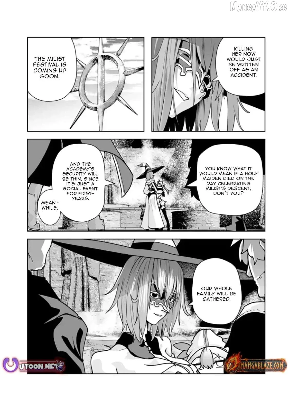 Akuyaku Kizoku ga Hirakinaotte Hametsu Furagu o Jitsuryoku de Hataki Otteitara, Itsunomanika Hirointachi Kara Eiyūshi Sareru yō ni Natta ken Chapter 3.4 page 1 - 