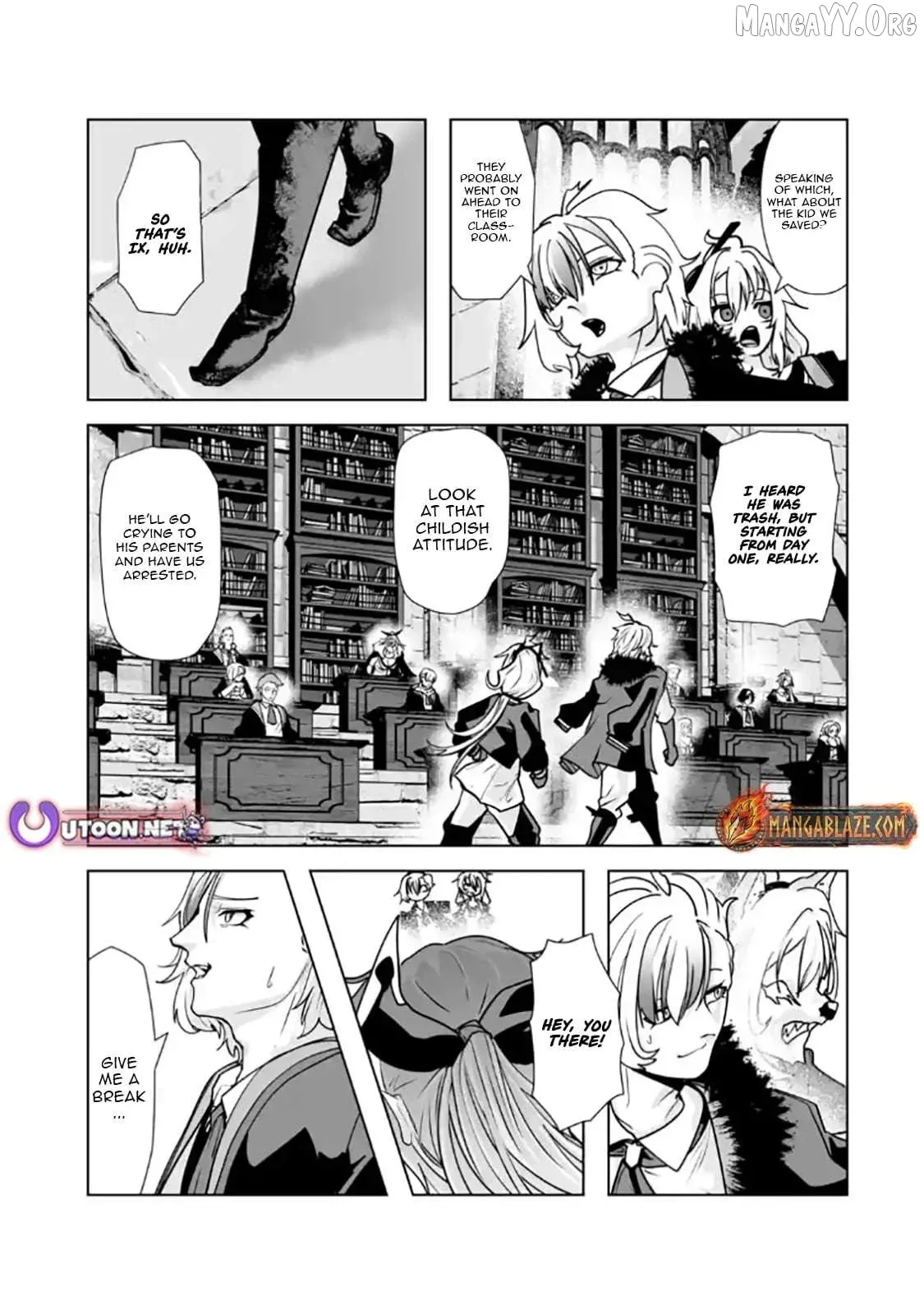 Akuyaku Kizoku ga Hirakinaotte Hametsu Furagu o Jitsuryoku de Hataki Otteitara, Itsunomanika Hirointachi Kara Eiyūshi Sareru yō ni Natta ken Chapter 3.4 page 10 - 