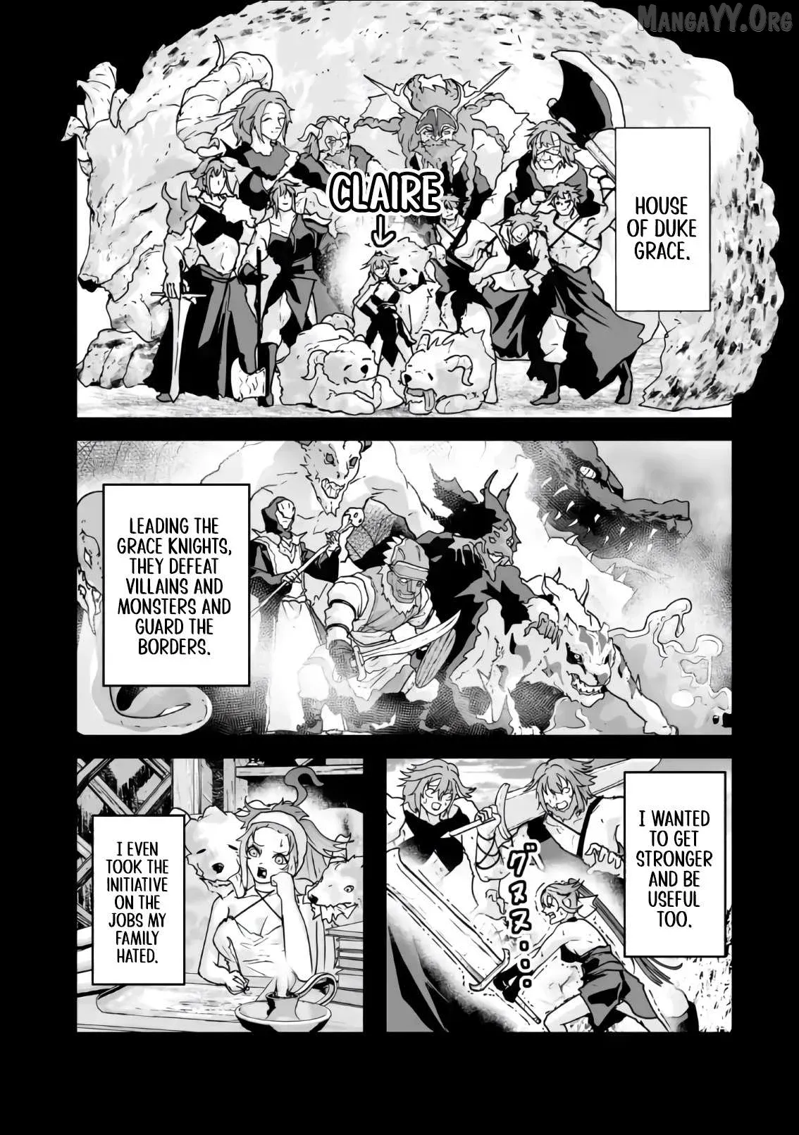 Akuyaku Kizoku ga Hirakinaotte Hametsu Furagu o Jitsuryoku de Hataki Otteitara, Itsunomanika Hirointachi Kara Eiyūshi Sareru yō ni Natta ken Chapter 4 page 13 - 