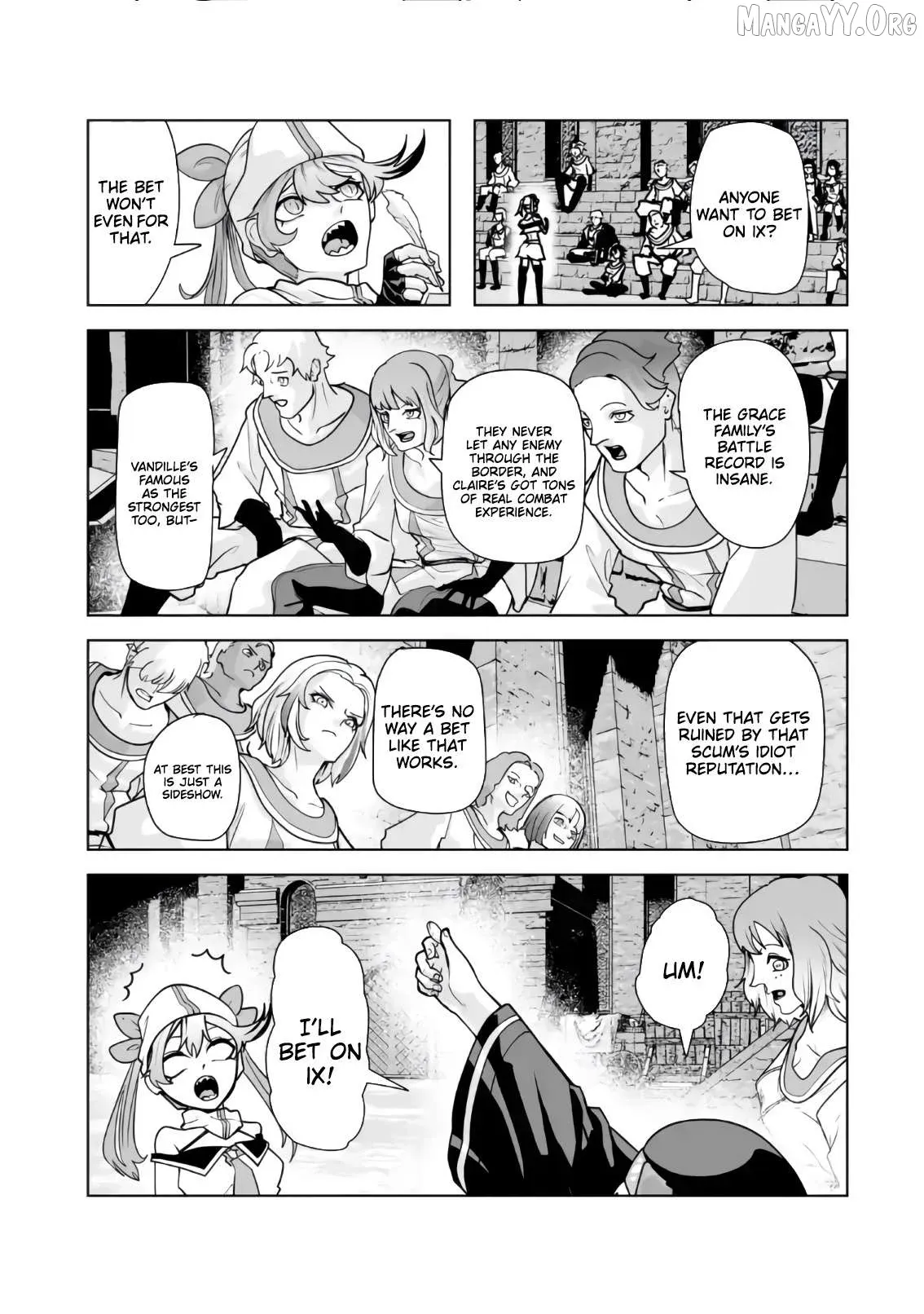 Akuyaku Kizoku ga Hirakinaotte Hametsu Furagu o Jitsuryoku de Hataki Otteitara, Itsunomanika Hirointachi Kara Eiyūshi Sareru yō ni Natta ken Chapter 4 page 17 - 