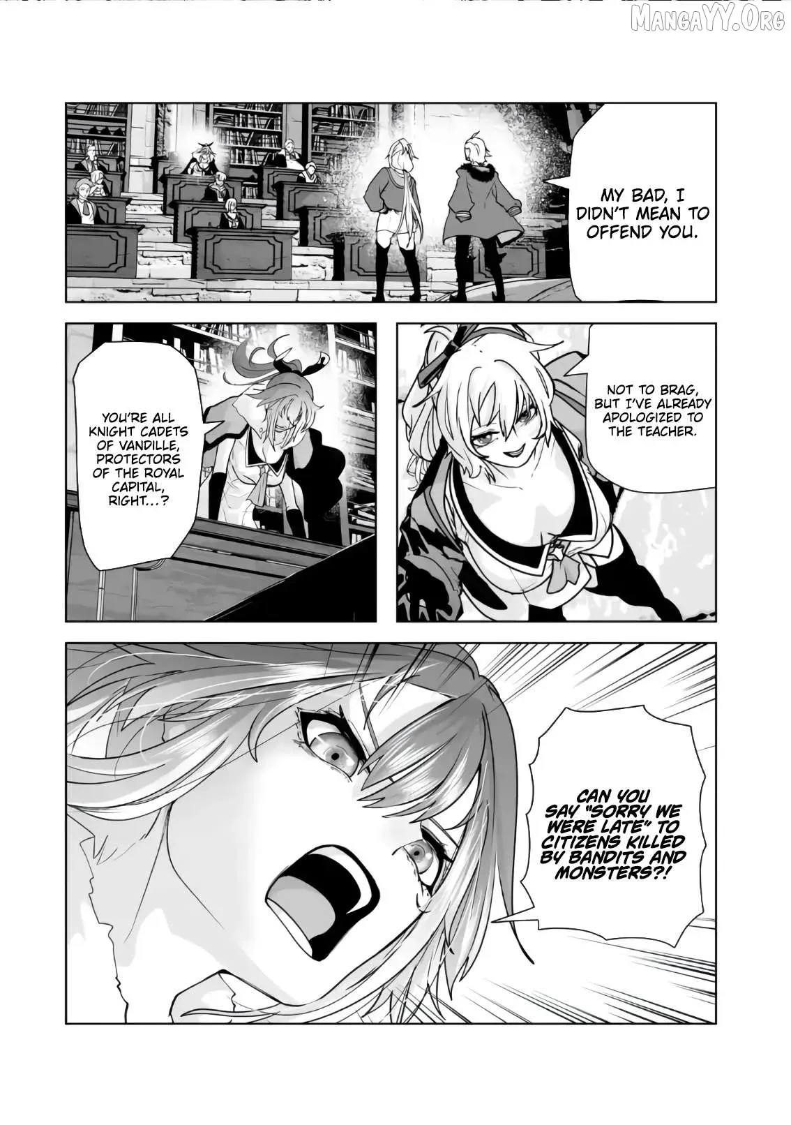Akuyaku Kizoku ga Hirakinaotte Hametsu Furagu o Jitsuryoku de Hataki Otteitara, Itsunomanika Hirointachi Kara Eiyūshi Sareru yō ni Natta ken Chapter 4 page 4 - 