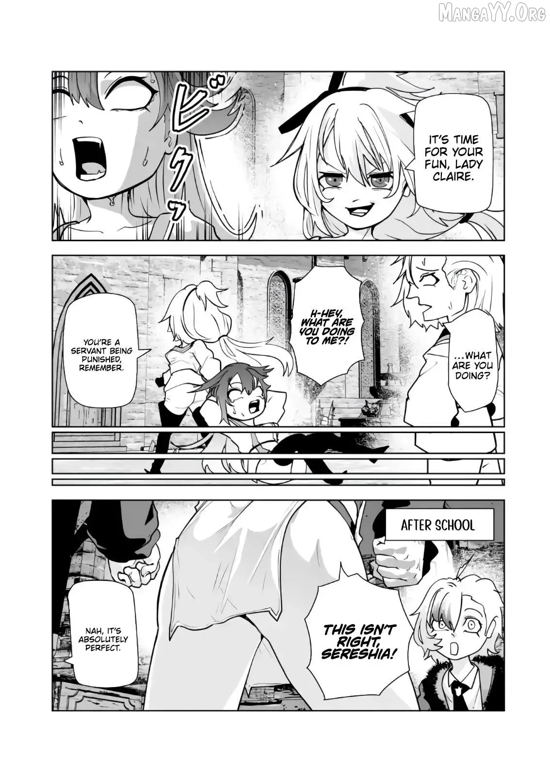 Akuyaku Kizoku ga Hirakinaotte Hametsu Furagu o Jitsuryoku de Hataki Otteitara, Itsunomanika Hirointachi Kara Eiyūshi Sareru yō ni Natta ken Chapter 4 page 42 - 