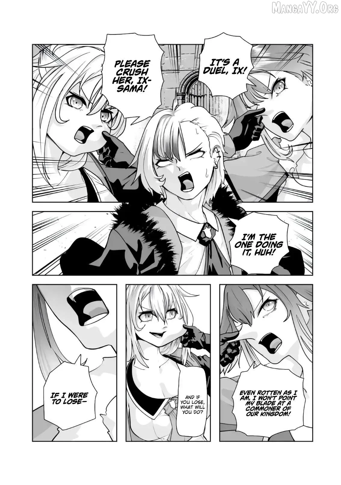 Akuyaku Kizoku ga Hirakinaotte Hametsu Furagu o Jitsuryoku de Hataki Otteitara, Itsunomanika Hirointachi Kara Eiyūshi Sareru yō ni Natta ken Chapter 4 page 9 - 