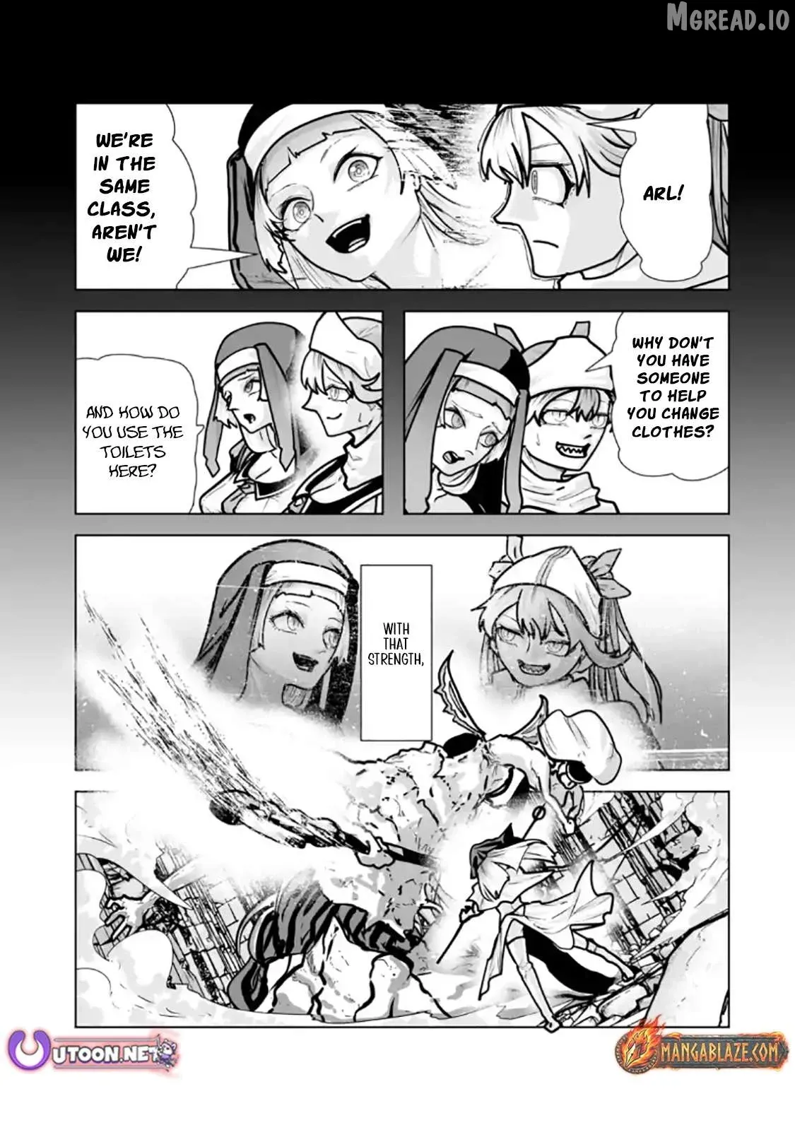Akuyaku Kizoku ga Hirakinaotte Hametsu Furagu o Jitsuryoku de Hataki Otteitara, Itsunomanika Hirointachi Kara Eiyūshi Sareru yō ni Natta ken Chapter 7.2 page 10 - 