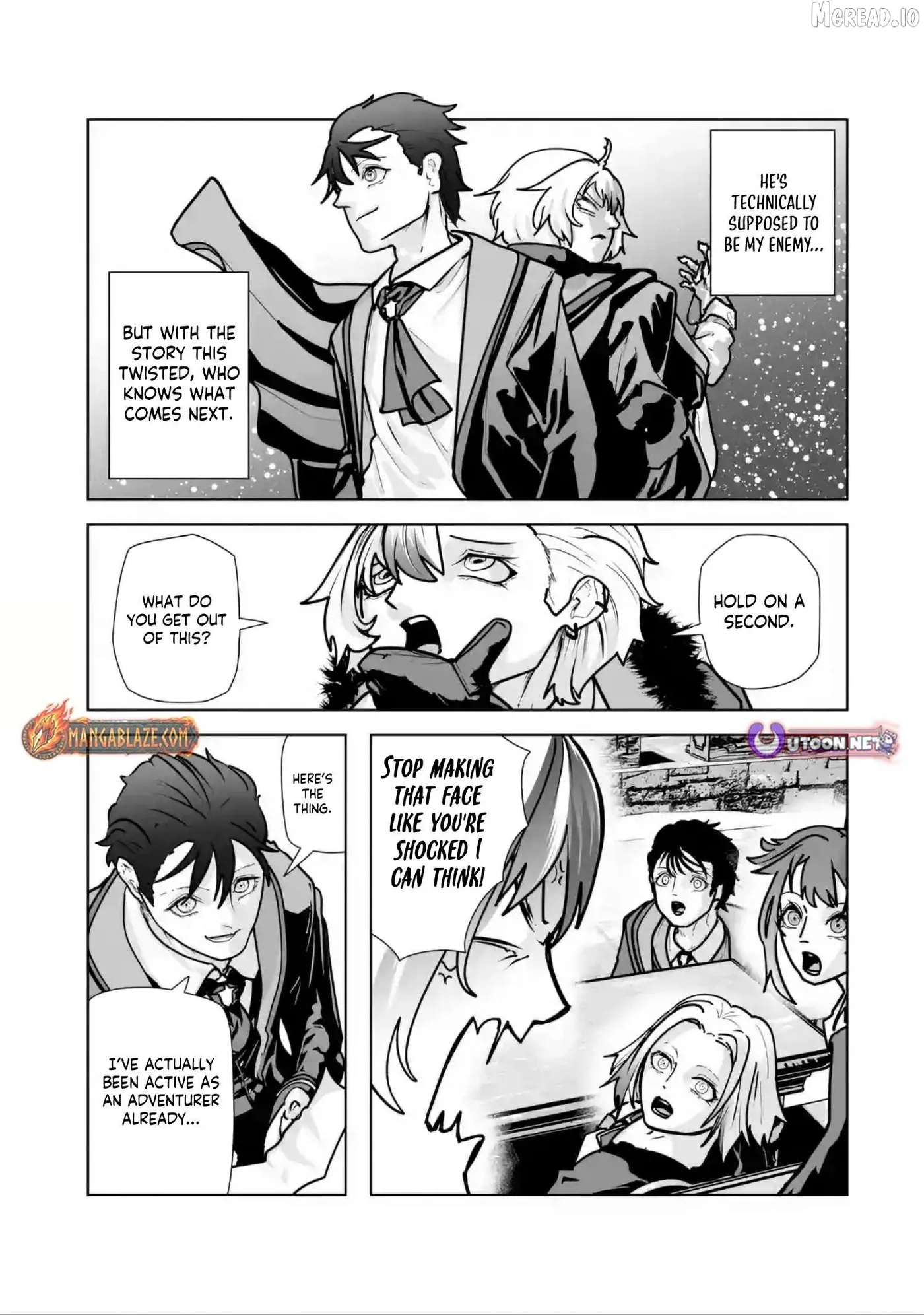 Akuyaku Kizoku ga Hirakinaotte Hametsu Furagu o Jitsuryoku de Hataki Otteitara, Itsunomanika Hirointachi Kara Eiyūshi Sareru yō ni Natta ken Chapter 8.1 page 10 - 