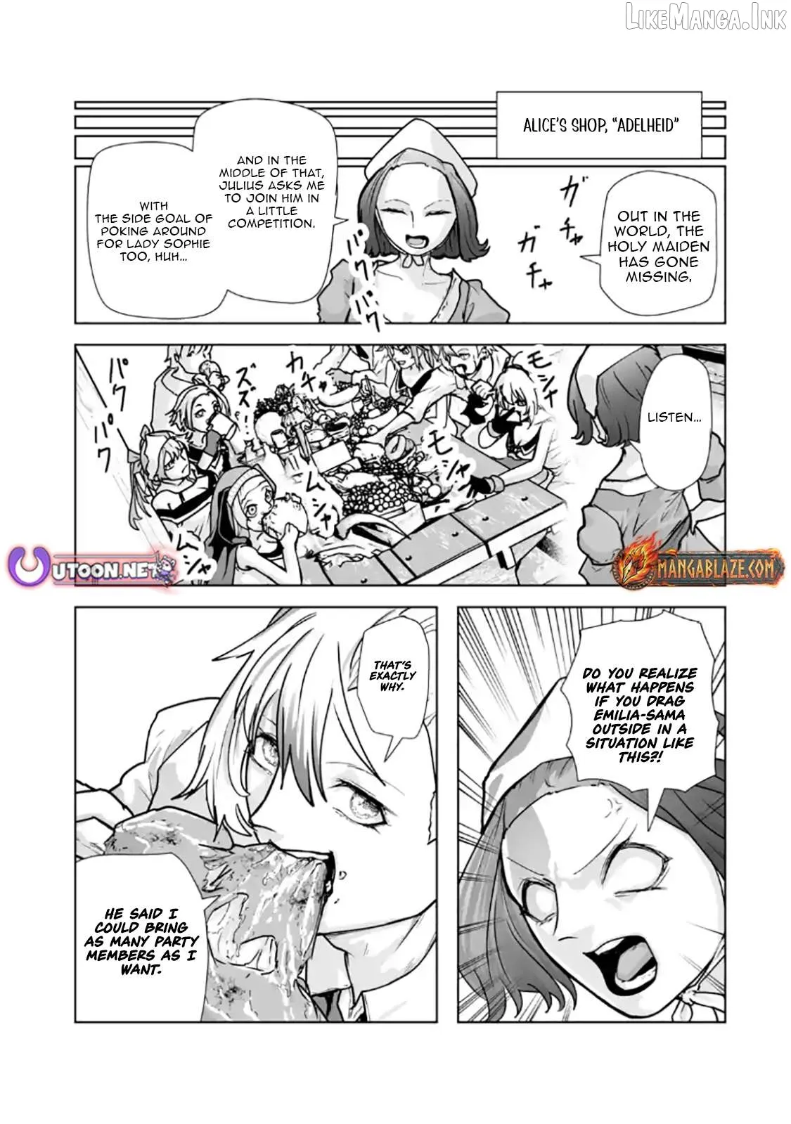 Akuyaku Kizoku ga Hirakinaotte Hametsu Furagu o Jitsuryoku de Hataki Otteitara, Itsunomanika Hirointachi Kara Eiyūshi Sareru yō ni Natta ken Chapter 8.2 page 1 - 