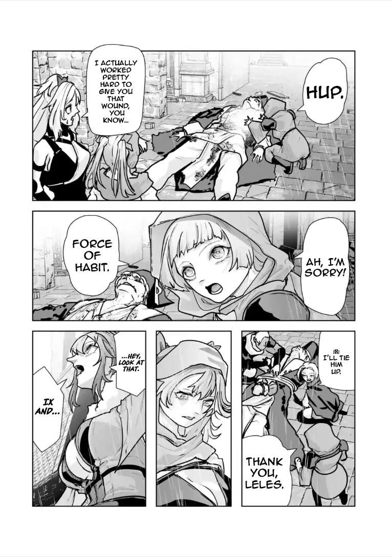 Akuyaku Kizoku ga Hirakinaotte Hametsu Furagu o Jitsuryoku de Hataki Otteitara, Itsunomanika Hirointachi Kara Eiyūshi Sareru yō ni Natta ken Chapter 9.3 page 12 - 