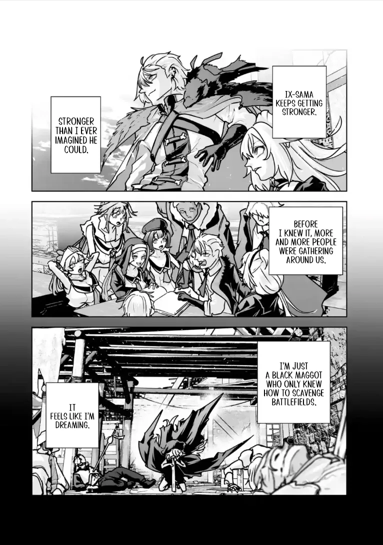 Akuyaku Kizoku ga Hirakinaotte Hametsu Furagu o Jitsuryoku de Hataki Otteitara, Itsunomanika Hirointachi Kara Eiyūshi Sareru yō ni Natta ken Chapter 9.3 page 4 - 