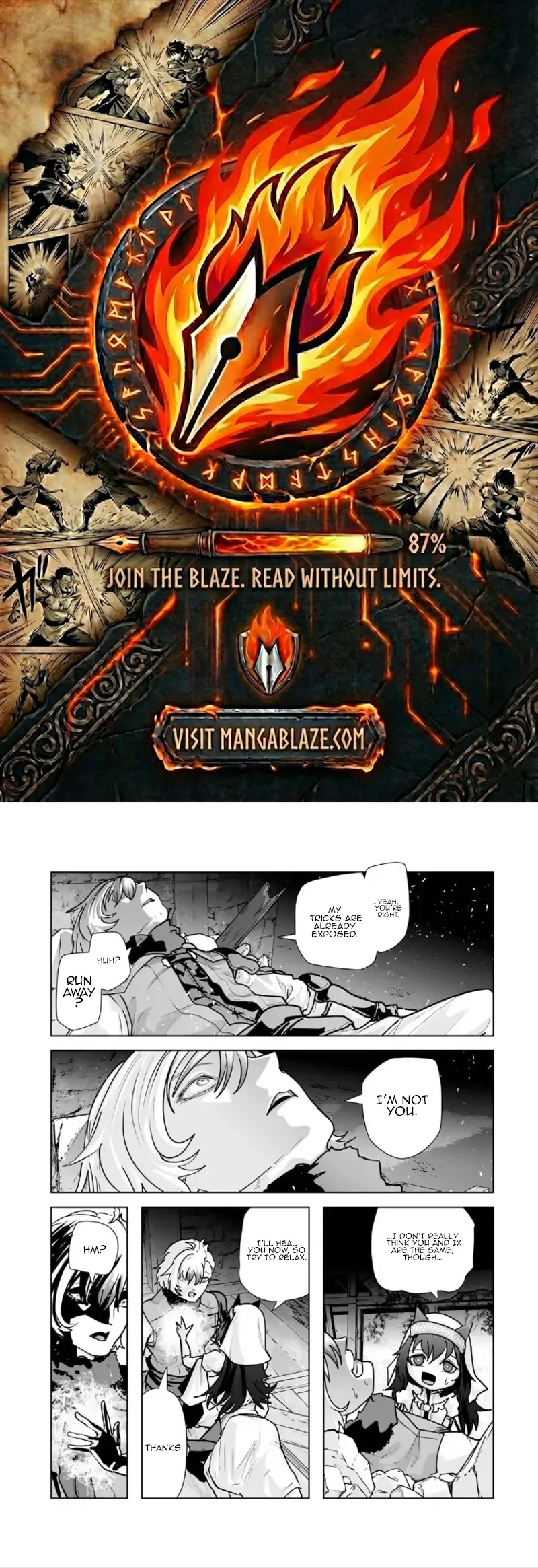 Akuyaku Kizoku ga Hirakinaotte Hametsu Furagu o Jitsuryoku de Hataki Otteitara, Itsunomanika Hirointachi Kara Eiyūshi Sareru yō ni Natta ken Chapter 9.4 page 1 - 