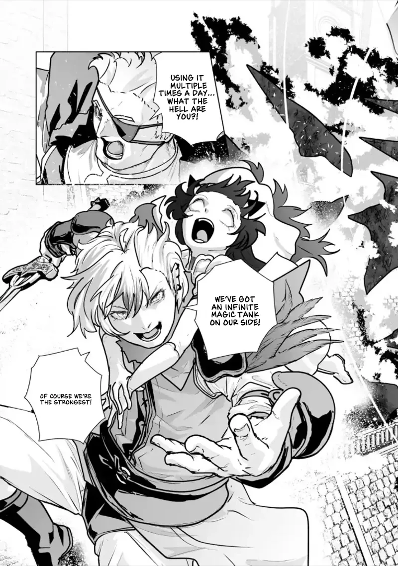Akuyaku Kizoku ga Hirakinaotte Hametsu Furagu o Jitsuryoku de Hataki Otteitara, Itsunomanika Hirointachi Kara Eiyūshi Sareru yō ni Natta ken Chapter 9.4 page 5 - 