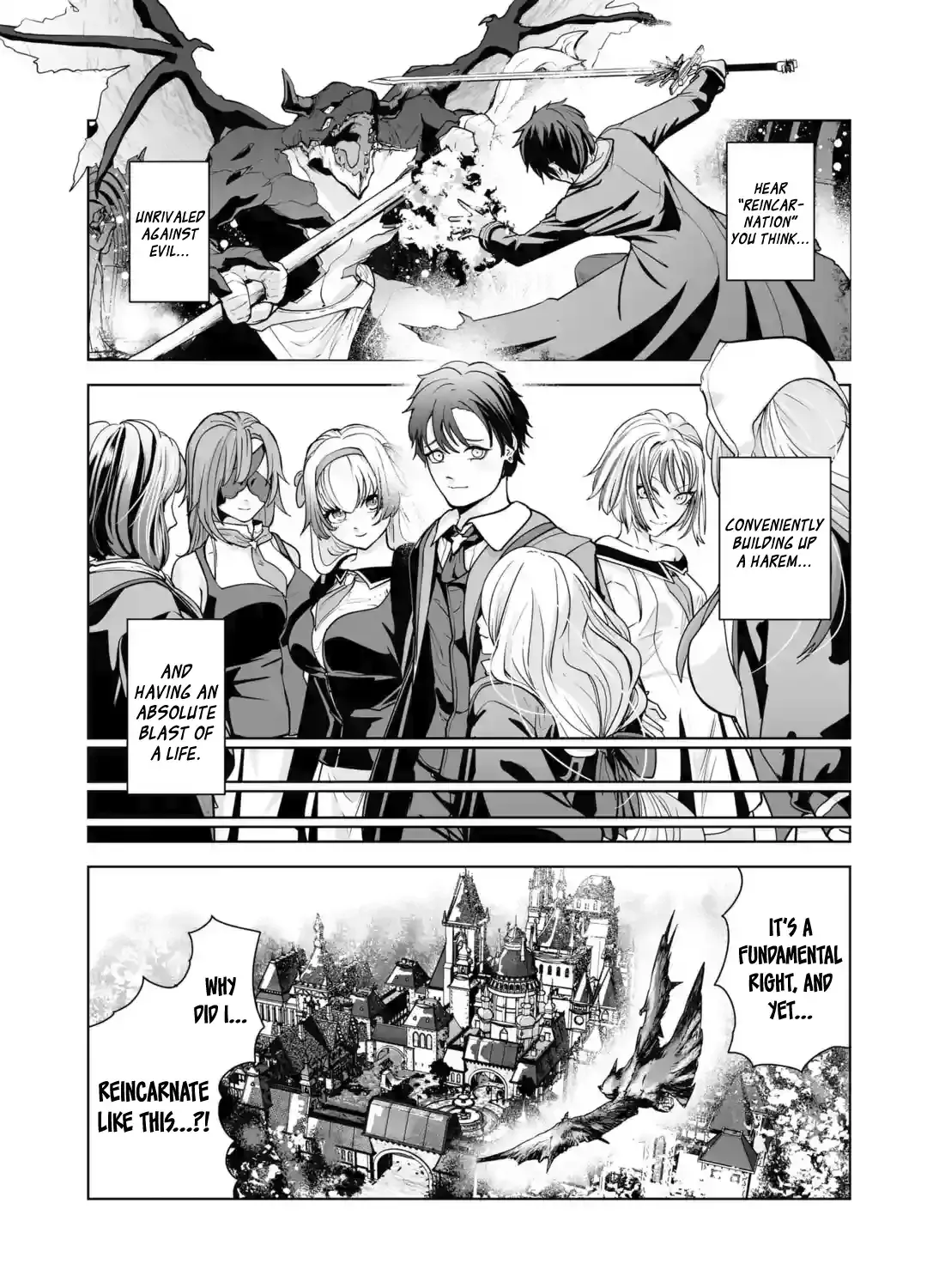 Akuyaku Kizoku ga Hirakinaotte Hametsu Furagu o Jitsuryoku de Hataki Otteitara, Itsunomanika Hirointachi Kara Eiyuushi Sareru you ni Natta ken Chapter 1.1 page 2 - 
