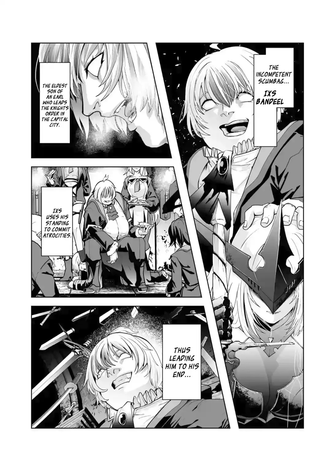 Akuyaku Kizoku ga Hirakinaotte Hametsu Furagu o Jitsuryoku de Hataki Otteitara, Itsunomanika Hirointachi Kara Eiyuushi Sareru you ni Natta ken Chapter 1.1 page 8 - 