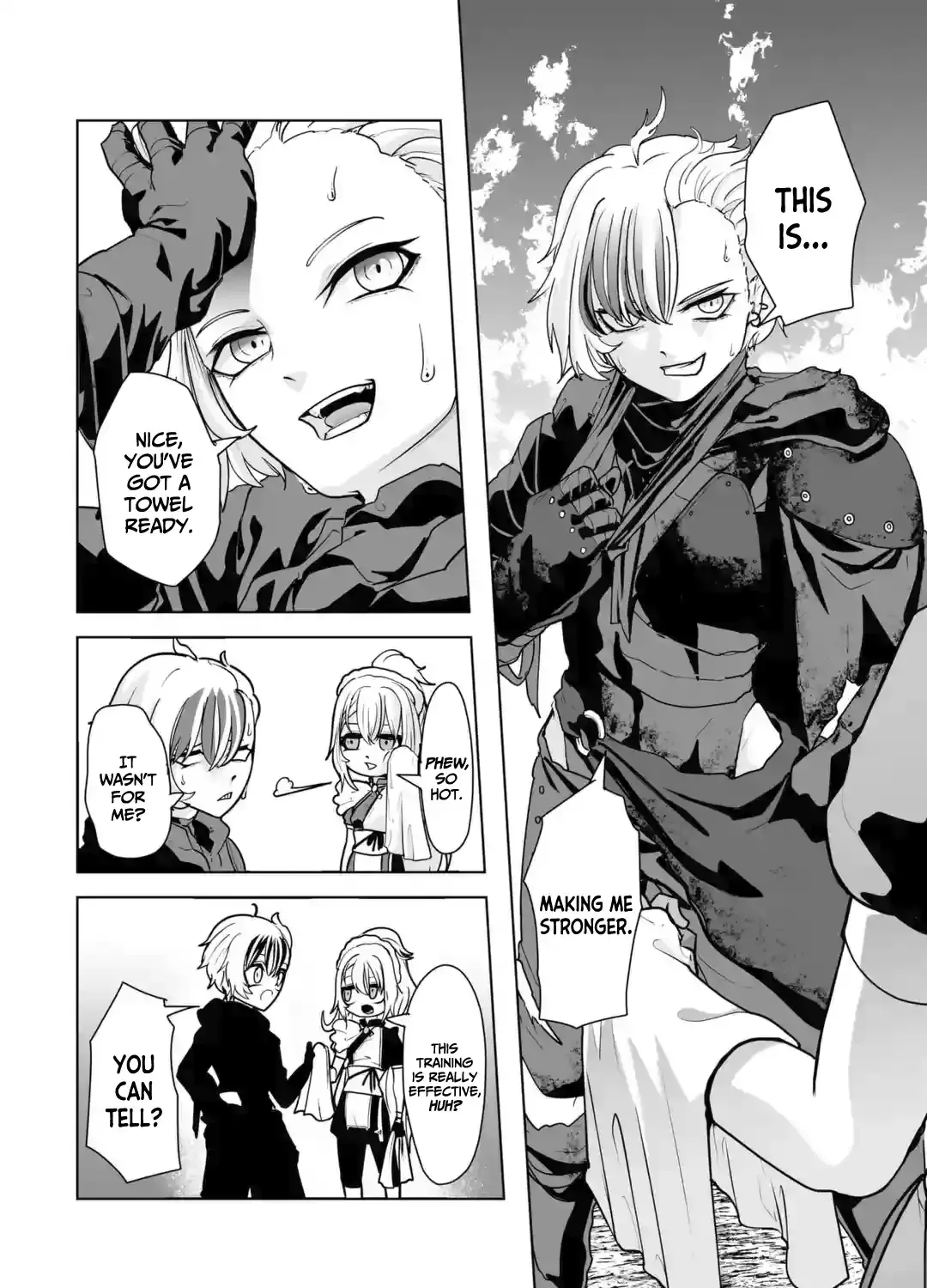 Akuyaku Kizoku ga Hirakinaotte Hametsu Furagu o Jitsuryoku de Hataki Otteitara, Itsunomanika Hirointachi Kara Eiyuushi Sareru you ni Natta ken Chapter 1.2 page 4 - 