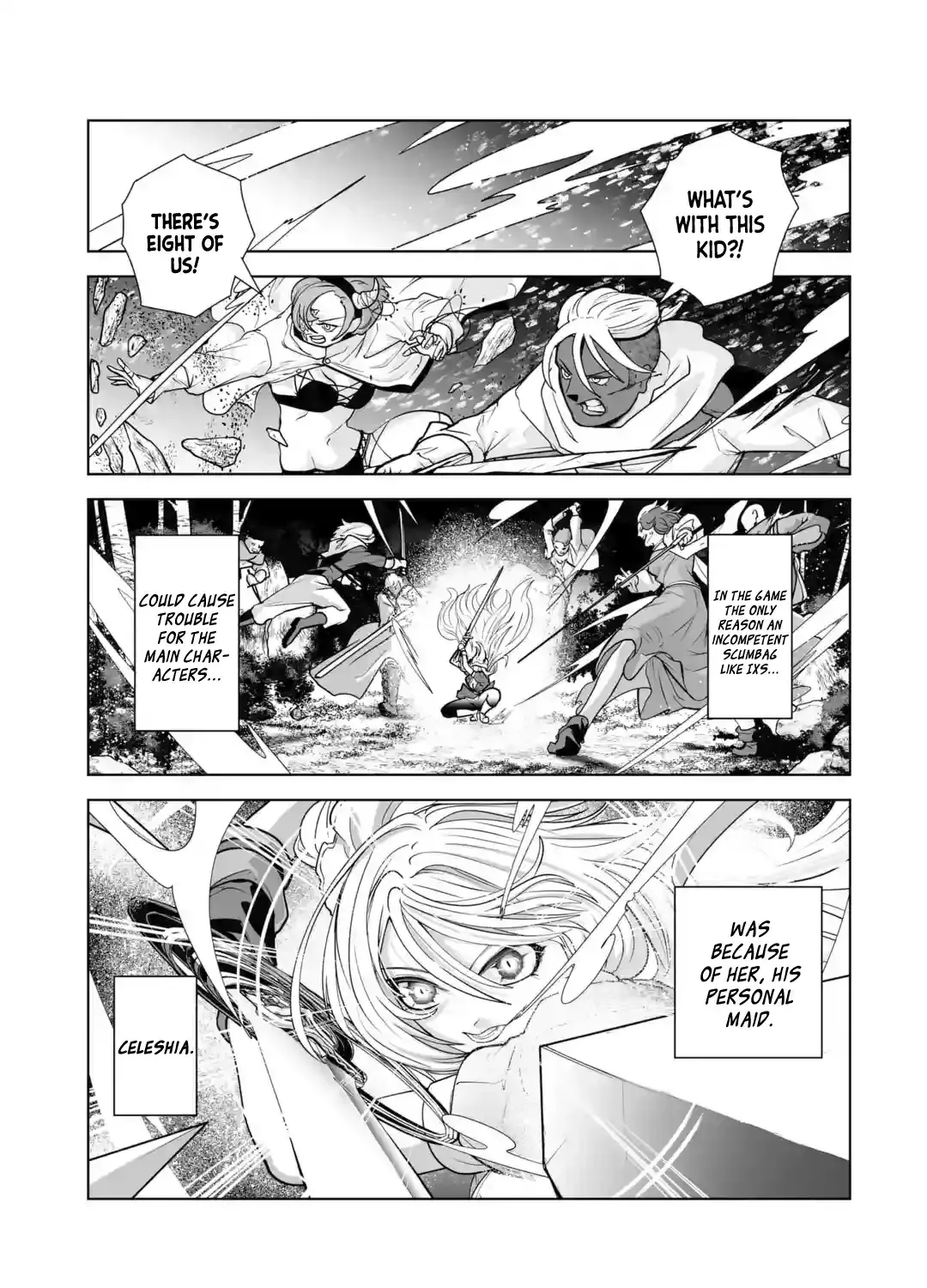Akuyaku Kizoku ga Hirakinaotte Hametsu Furagu o Jitsuryoku de Hataki Otteitara, Itsunomanika Hirointachi Kara Eiyuushi Sareru you ni Natta ken Chapter 1.2 page 34 - 