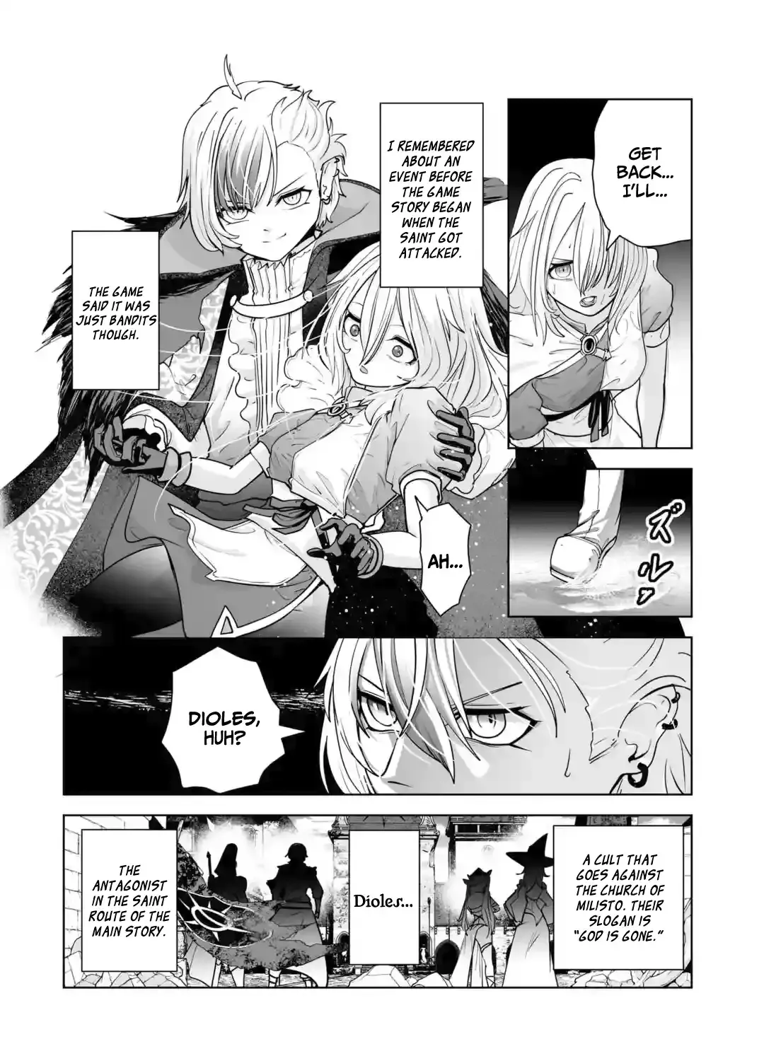 Akuyaku Kizoku ga Hirakinaotte Hametsu Furagu o Jitsuryoku de Hataki Otteitara, Itsunomanika Hirointachi Kara Eiyuushi Sareru you ni Natta ken Chapter 1.3 page 18 - 