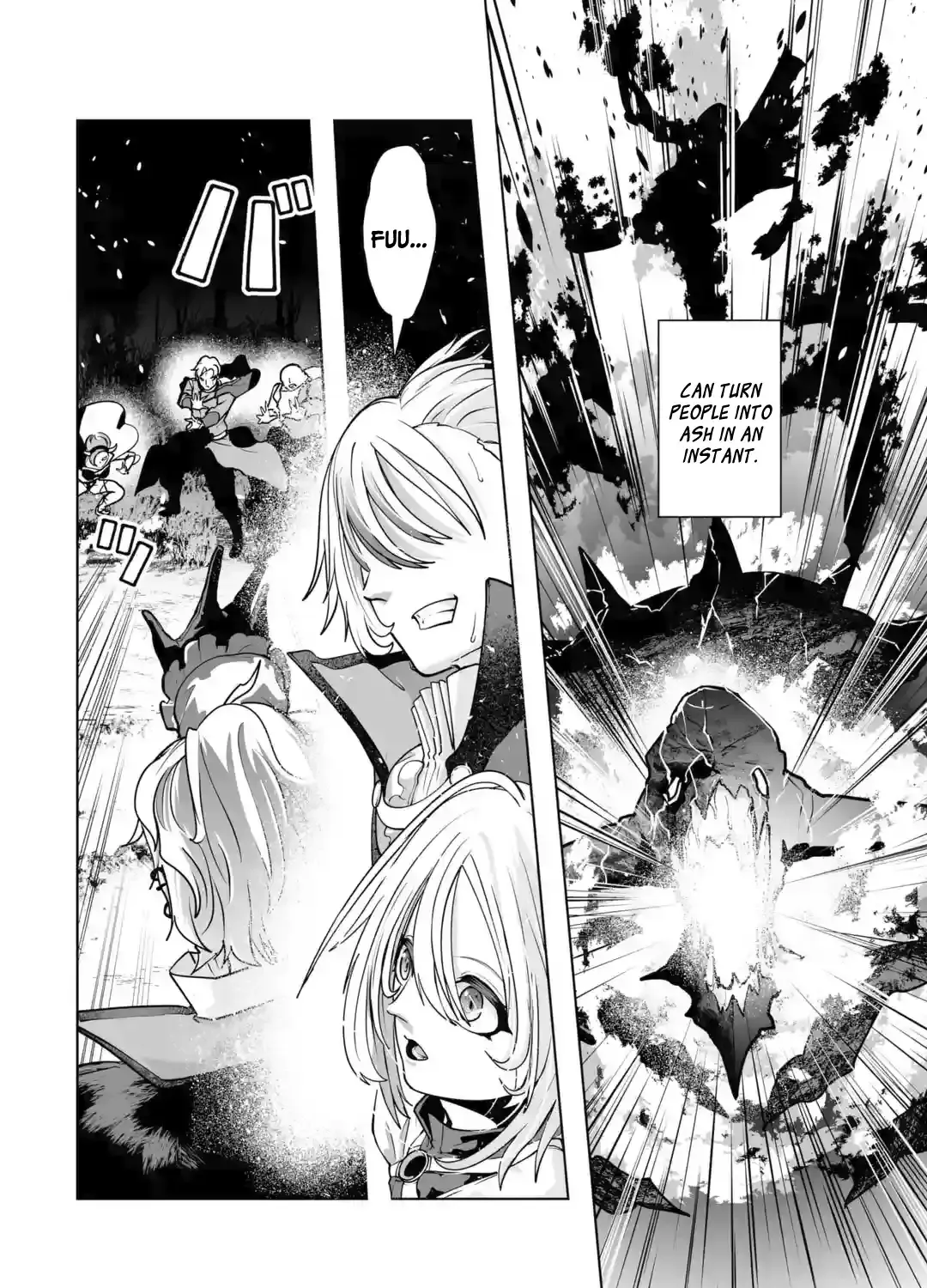 Akuyaku Kizoku ga Hirakinaotte Hametsu Furagu o Jitsuryoku de Hataki Otteitara, Itsunomanika Hirointachi Kara Eiyuushi Sareru you ni Natta ken Chapter 1.3 page 28 - 