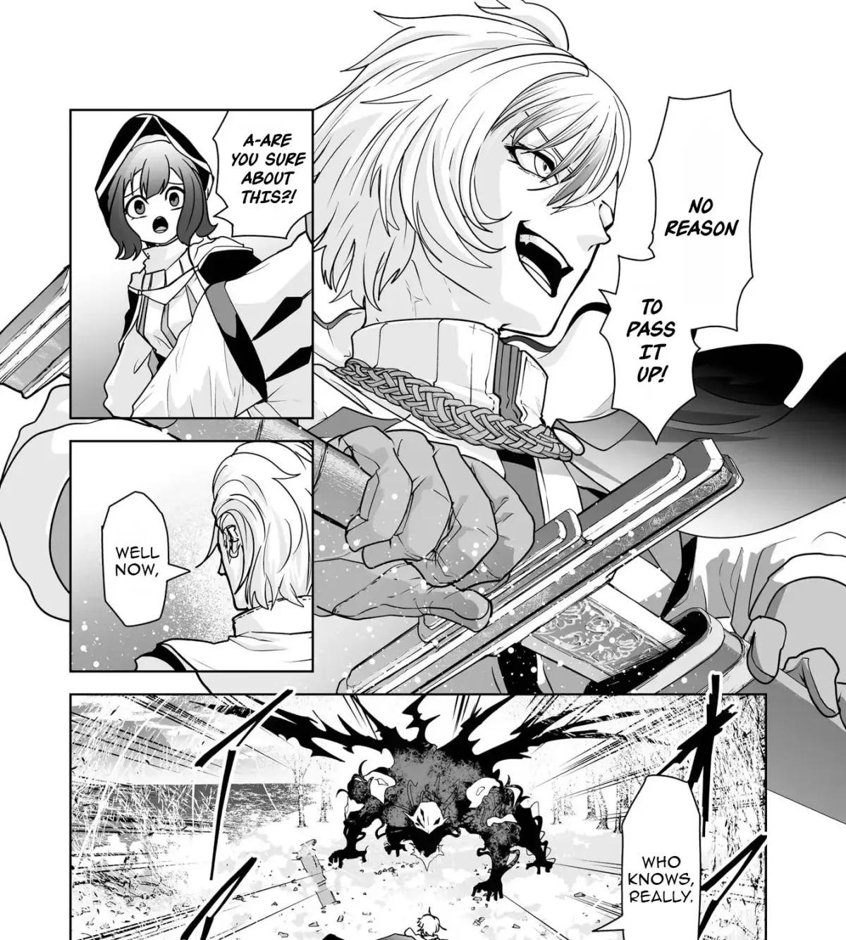 Akuyaku Kizoku ga Hirakinaotte Hametsu Furagu o Jitsuryoku de Hataki Otteitara, Itsunomanika Hirointachi Kara Eiyuushi Sareru you ni Natta ken Chapter 2 page 64 - 