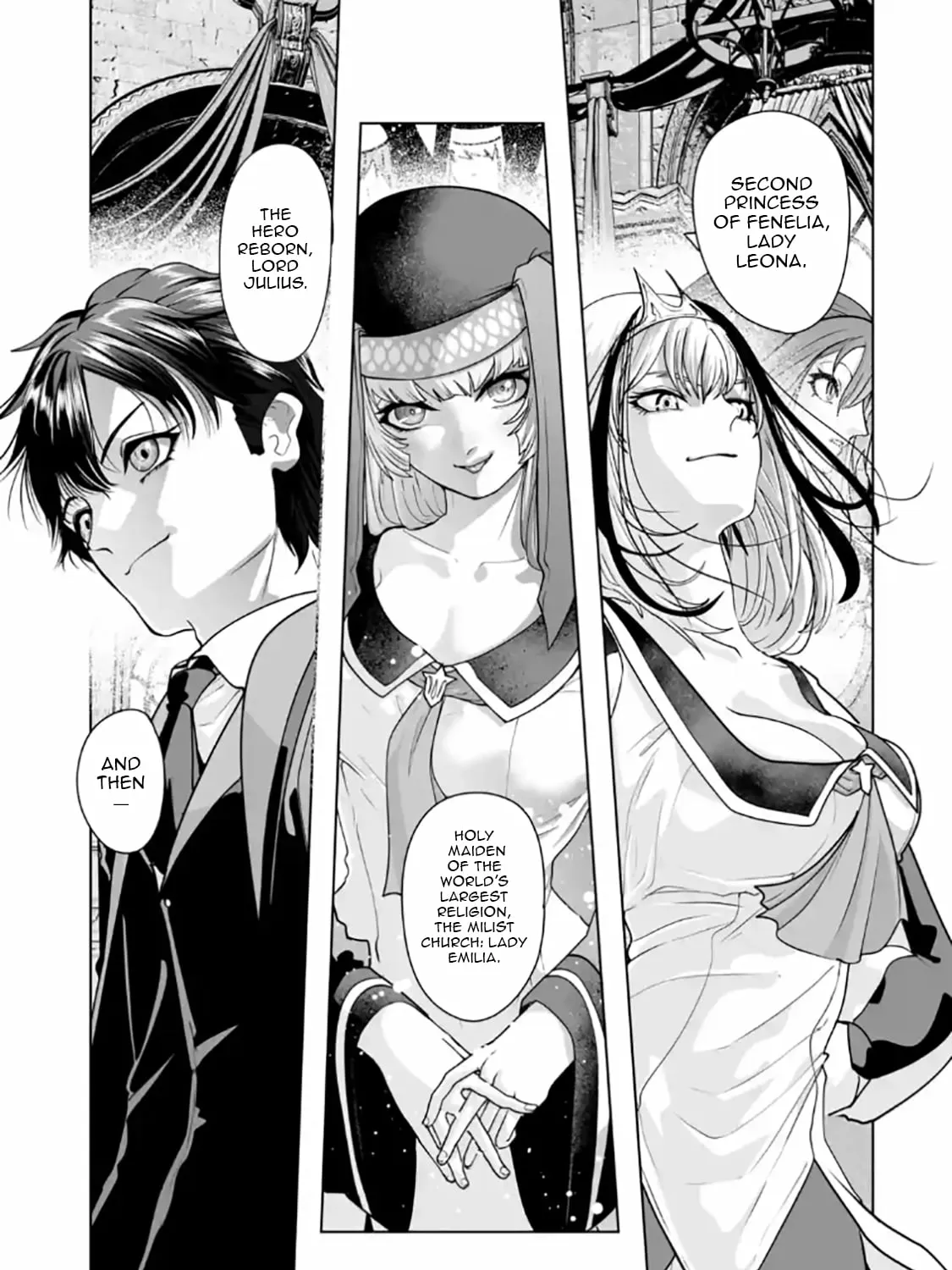 Akuyaku Kizoku ga Hirakinaotte Hametsu Furagu o Jitsuryoku de Hataki Otteitara, Itsunomanika Hirointachi Kara Eiyuushi Sareru you ni Natta ken Chapter 3.1 page 6 - 
