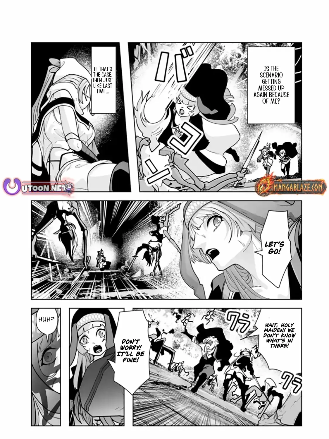 Akuyaku Kizoku ga Hirakinaotte Hametsu Furagu o Jitsuryoku de Hataki Otteitara, Itsunomanika Hirointachi Kara Eiyuushi Sareru you ni Natta ken Chapter 3.2 page 10 - 