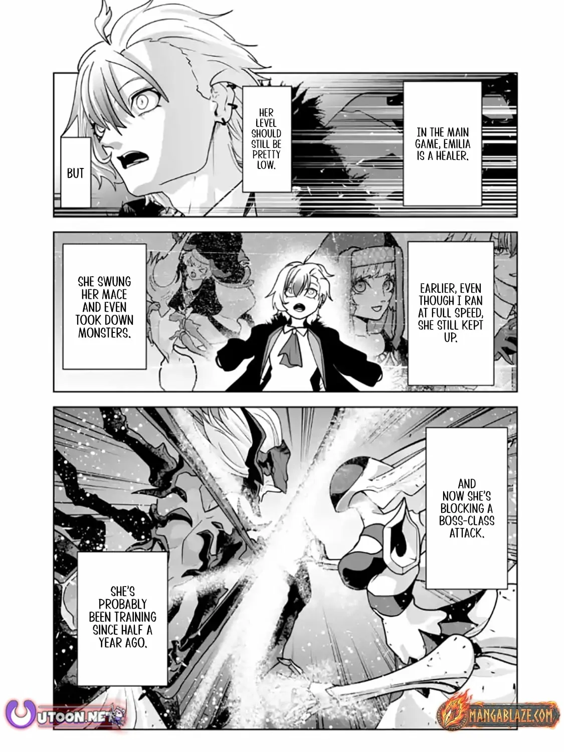 Akuyaku Kizoku ga Hirakinaotte Hametsu Furagu o Jitsuryoku de Hataki Otteitara, Itsunomanika Hirointachi Kara Eiyuushi Sareru you ni Natta ken Chapter 3.3 page 1 - 