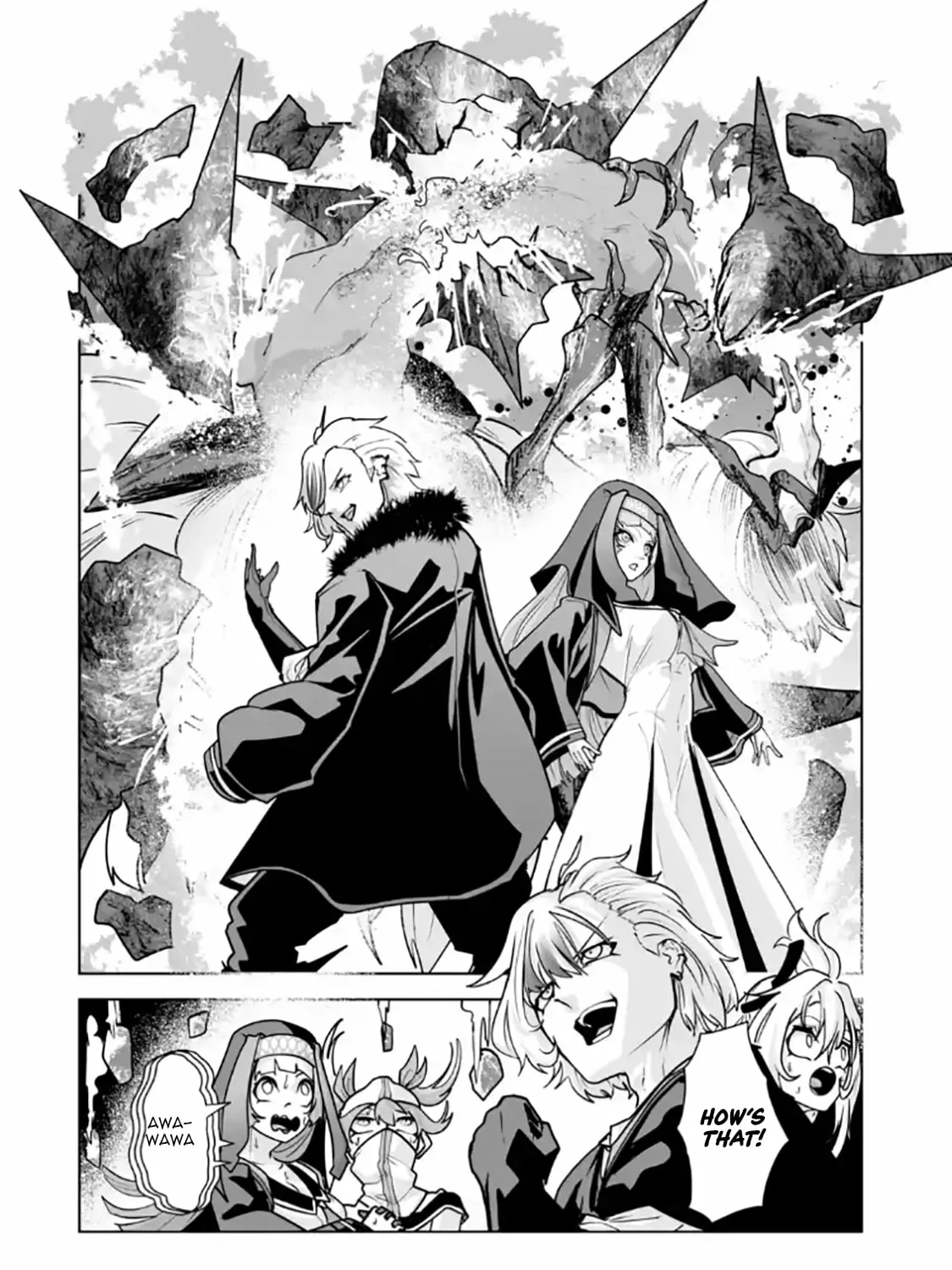 Akuyaku Kizoku ga Hirakinaotte Hametsu Furagu o Jitsuryoku de Hataki Otteitara, Itsunomanika Hirointachi Kara Eiyuushi Sareru you ni Natta ken Chapter 3.3 page 16 - 