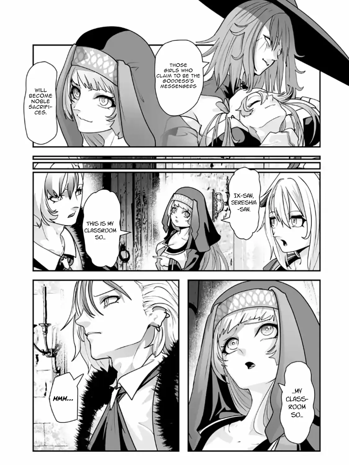 Akuyaku Kizoku ga Hirakinaotte Hametsu Furagu o Jitsuryoku de Hataki Otteitara, Itsunomanika Hirointachi Kara Eiyuushi Sareru you ni Natta ken Chapter 3.4 page 14 - 