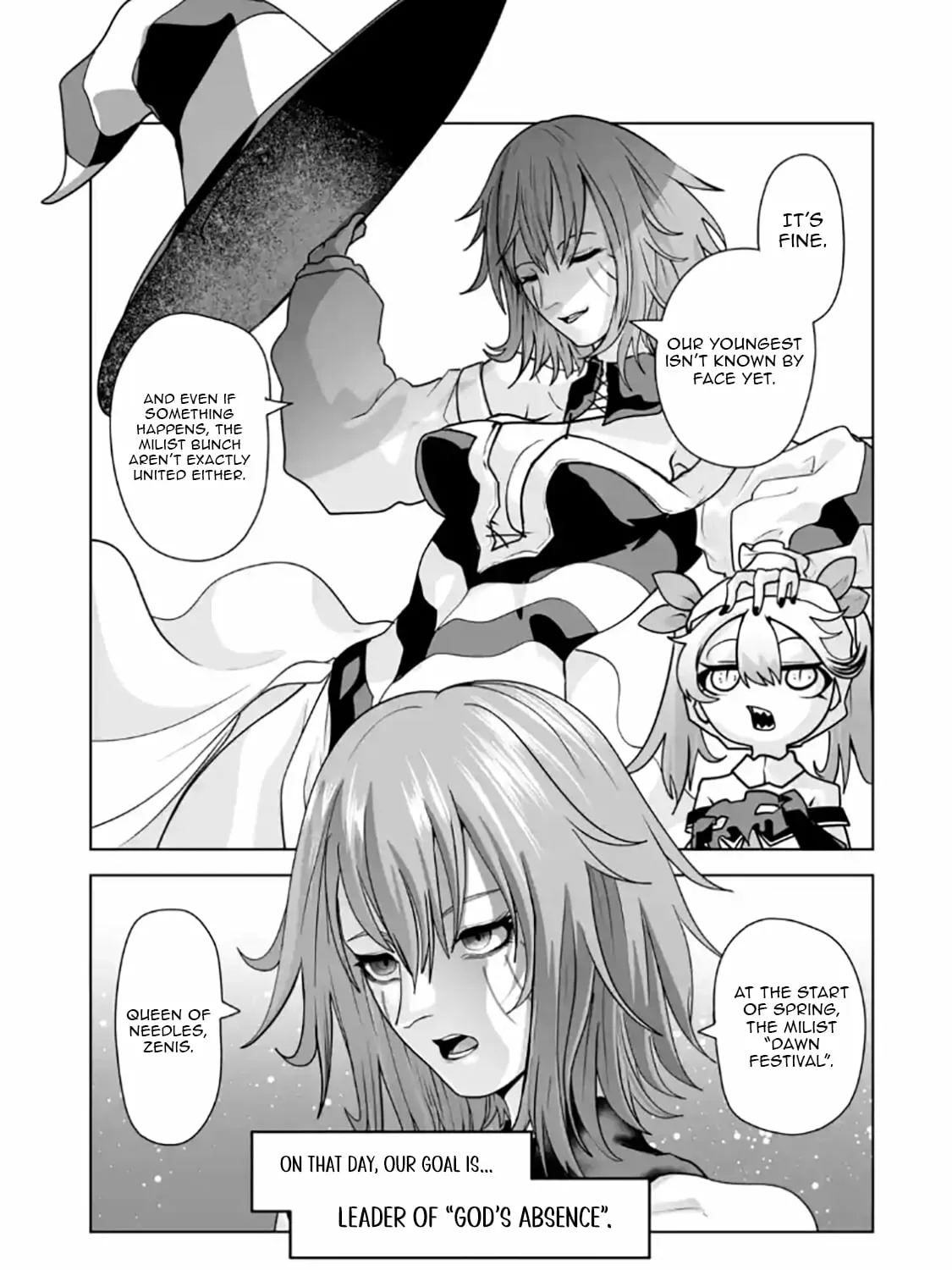 Akuyaku Kizoku ga Hirakinaotte Hametsu Furagu o Jitsuryoku de Hataki Otteitara, Itsunomanika Hirointachi Kara Eiyuushi Sareru you ni Natta ken Chapter 3.4 page 10 - 