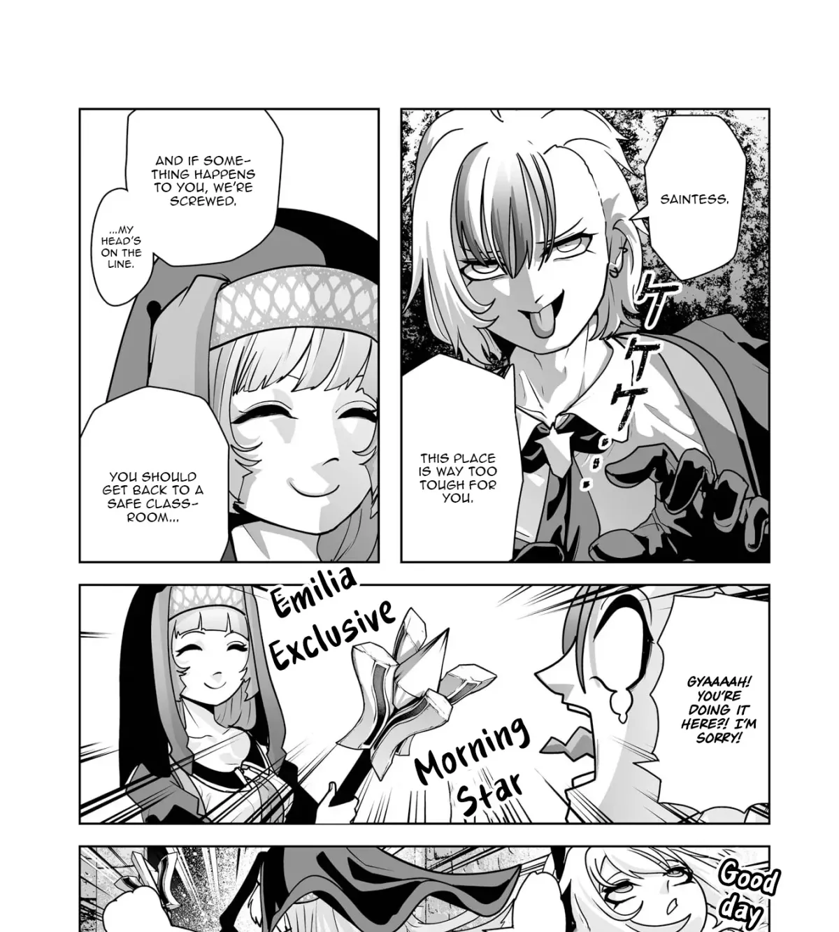 Akuyaku Kizoku ga Hirakinaotte Hametsu Furagu o Jitsuryoku de Hataki Otteitara, Itsunomanika Hirointachi Kara Eiyuushi Sareru you ni Natta ken Chapter 3 page 26 - 
