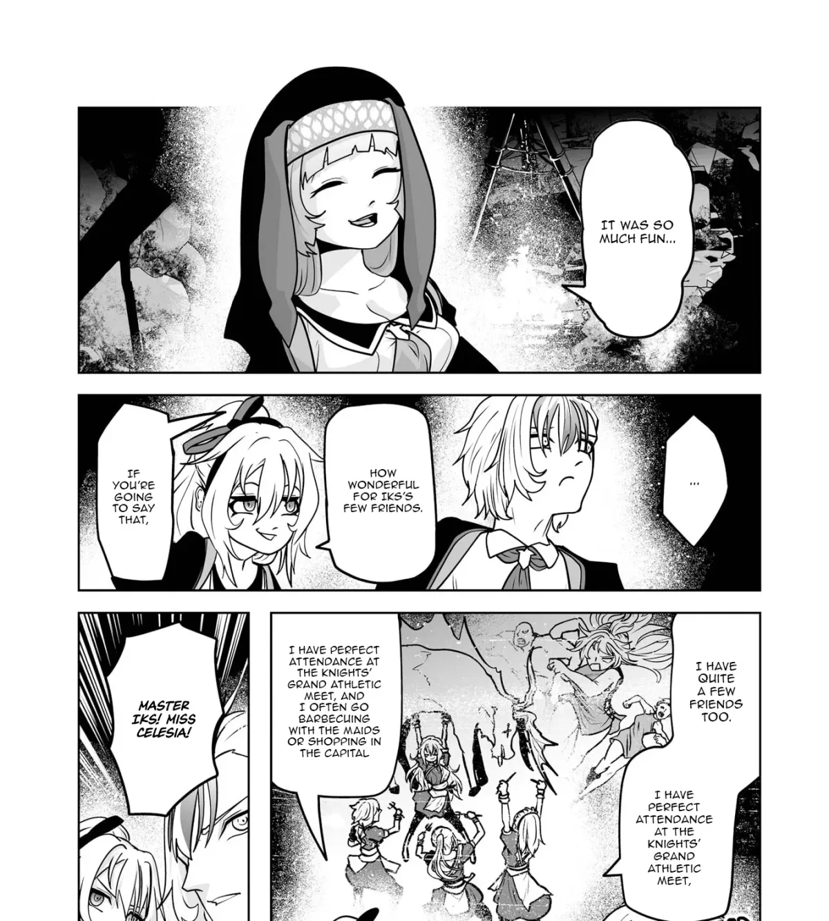 Akuyaku Kizoku ga Hirakinaotte Hametsu Furagu o Jitsuryoku de Hataki Otteitara, Itsunomanika Hirointachi Kara Eiyuushi Sareru you ni Natta ken Chapter 3 page 34 - 