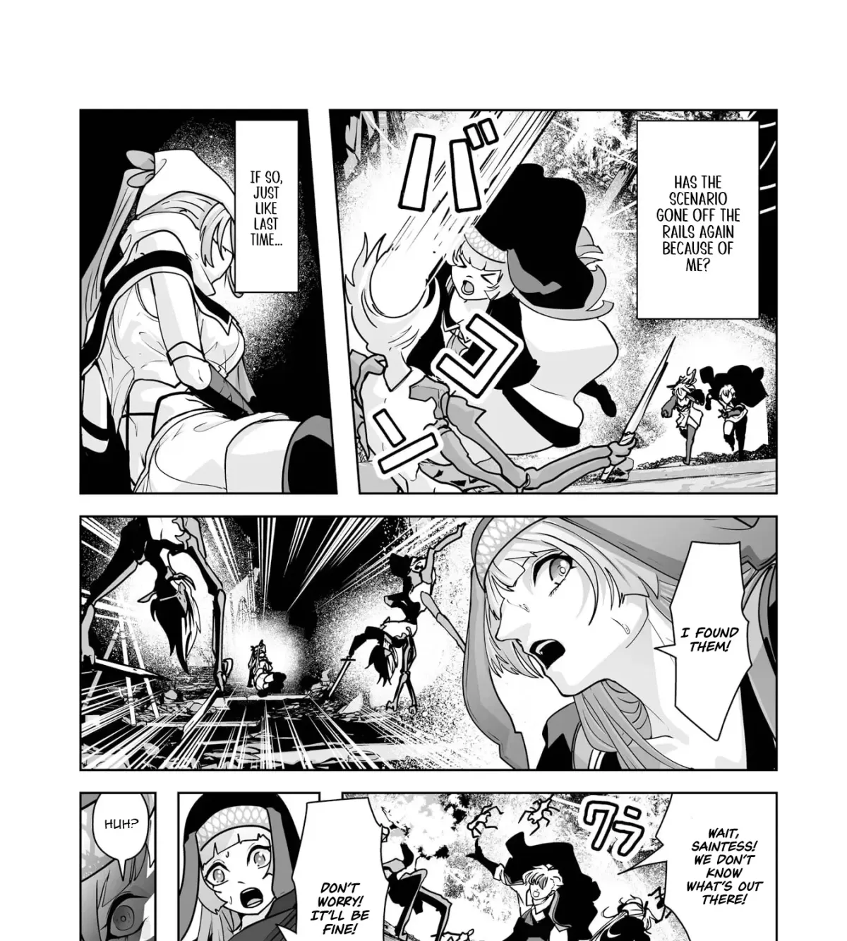 Akuyaku Kizoku ga Hirakinaotte Hametsu Furagu o Jitsuryoku de Hataki Otteitara, Itsunomanika Hirointachi Kara Eiyuushi Sareru you ni Natta ken Chapter 3 page 38 - 