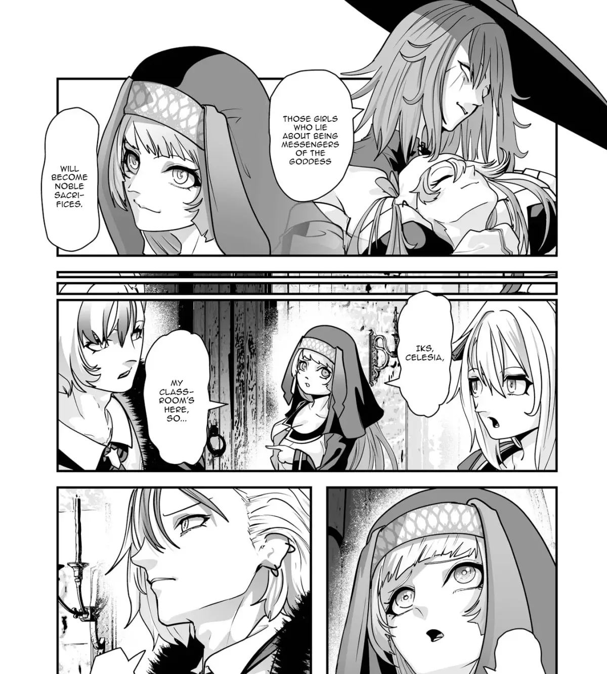 Akuyaku Kizoku ga Hirakinaotte Hametsu Furagu o Jitsuryoku de Hataki Otteitara, Itsunomanika Hirointachi Kara Eiyuushi Sareru you ni Natta ken Chapter 3 page 90 - 