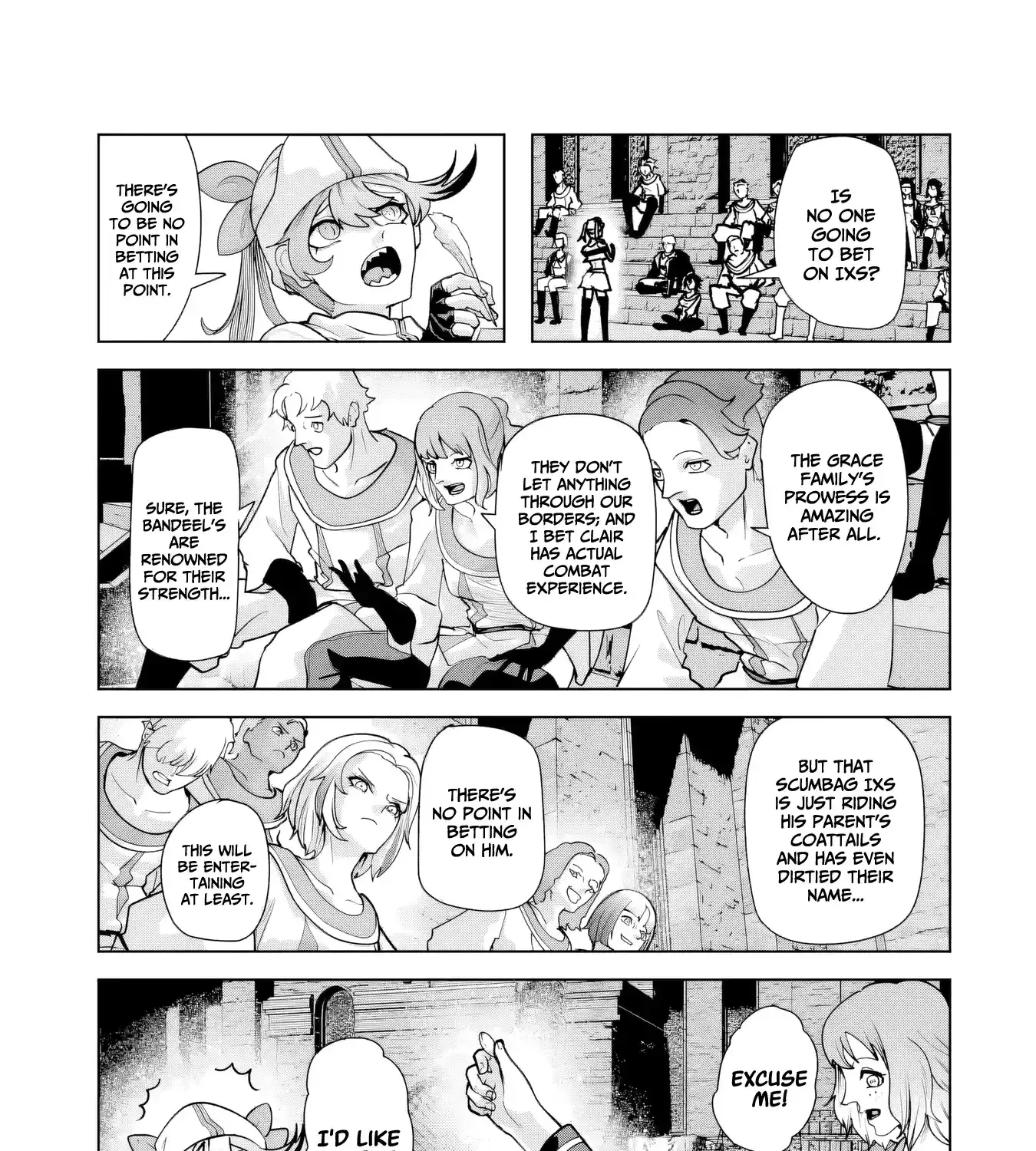 Akuyaku Kizoku ga Hirakinaotte Hametsu Furagu o Jitsuryoku de Hataki Otteitara, Itsunomanika Hirointachi Kara Eiyuushi Sareru you ni Natta ken Chapter 4.1 page 32 - 