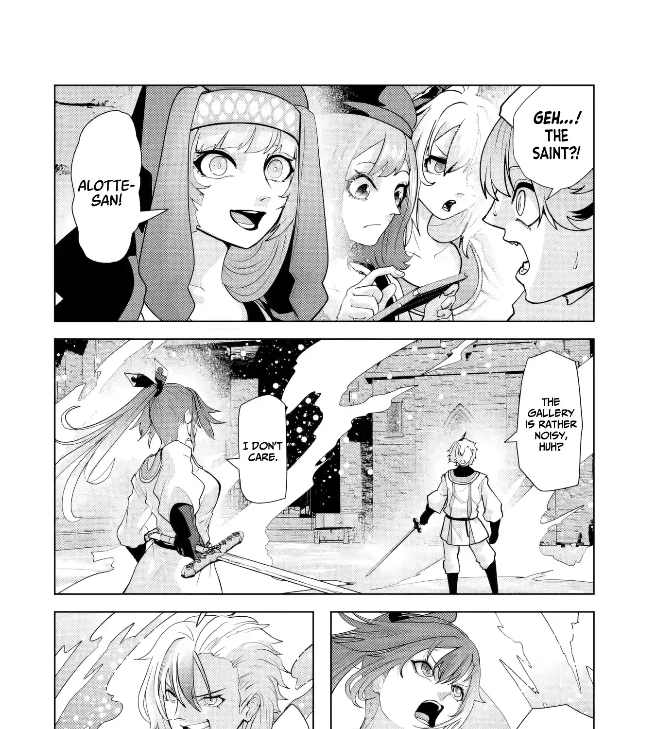 Akuyaku Kizoku ga Hirakinaotte Hametsu Furagu o Jitsuryoku de Hataki Otteitara, Itsunomanika Hirointachi Kara Eiyuushi Sareru you ni Natta ken Chapter 4.1 page 34 - 
