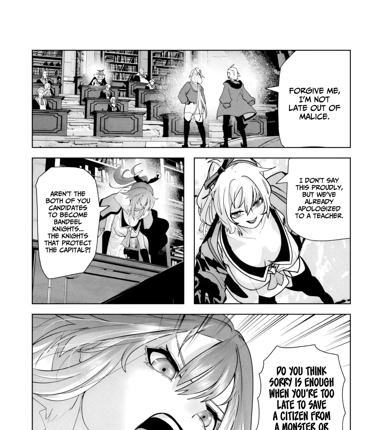 Akuyaku Kizoku ga Hirakinaotte Hametsu Furagu o Jitsuryoku de Hataki Otteitara, Itsunomanika Hirointachi Kara Eiyuushi Sareru you ni Natta ken Chapter 4.1 page 6 - 
