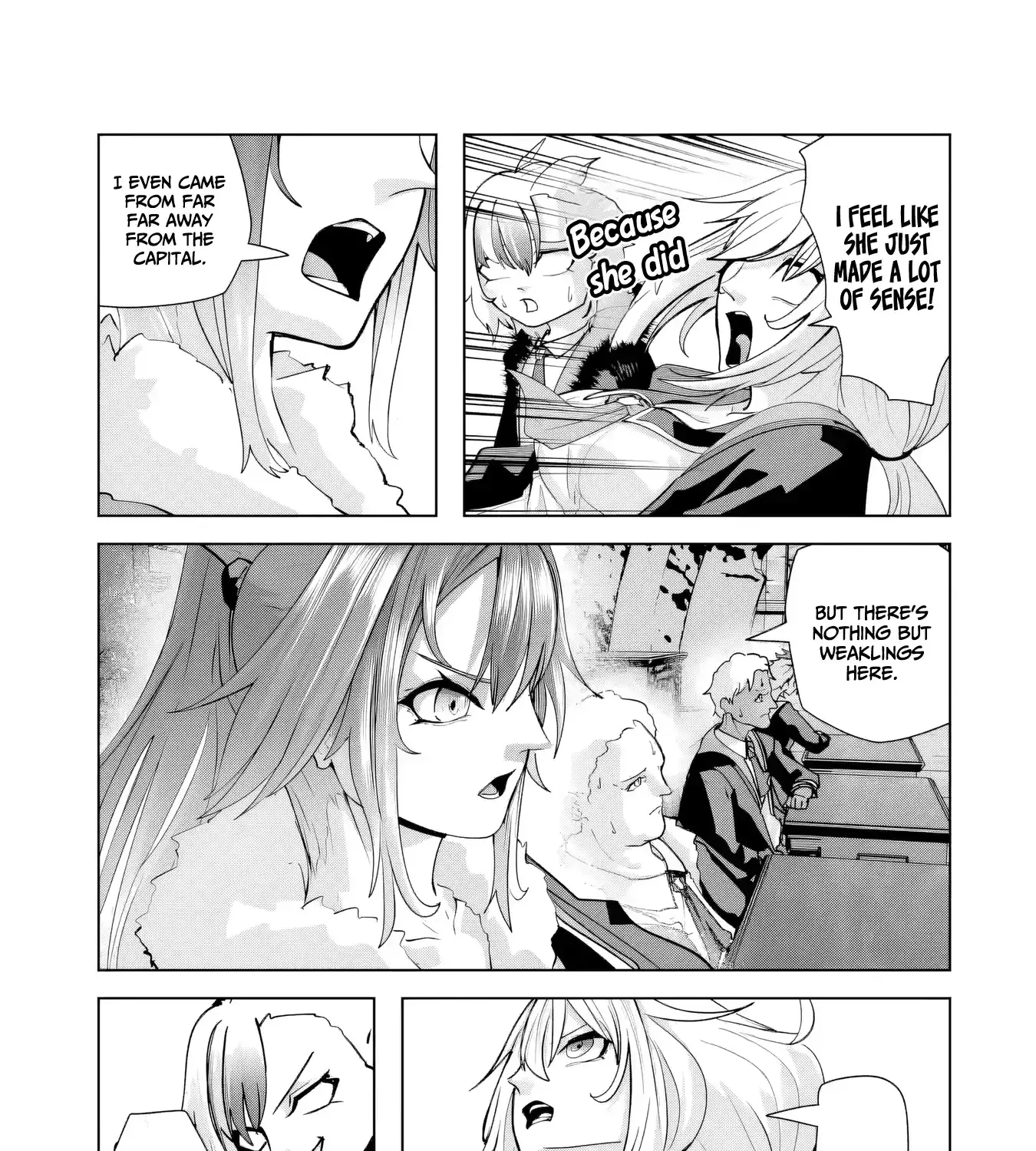 Akuyaku Kizoku ga Hirakinaotte Hametsu Furagu o Jitsuryoku de Hataki Otteitara, Itsunomanika Hirointachi Kara Eiyuushi Sareru you ni Natta ken Chapter 4.1 page 8 - 