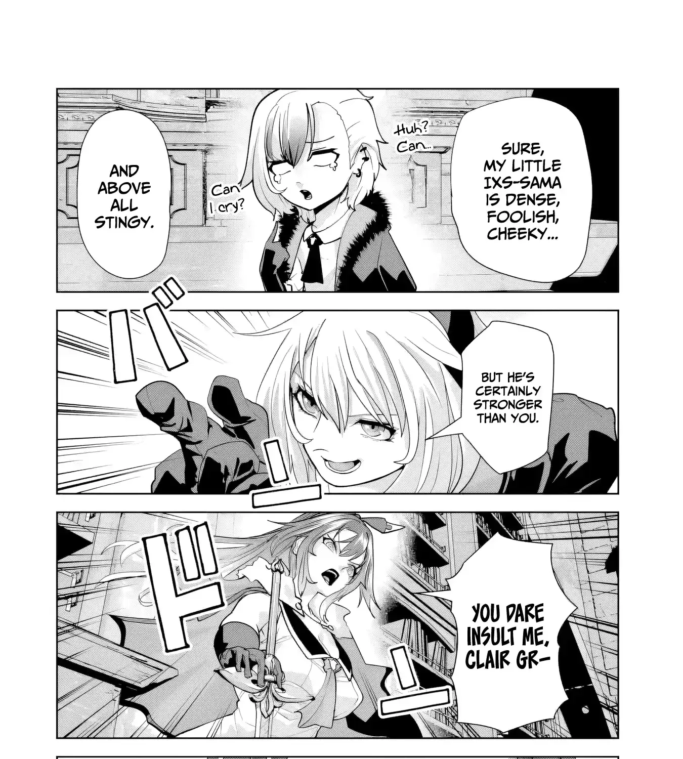 Akuyaku Kizoku ga Hirakinaotte Hametsu Furagu o Jitsuryoku de Hataki Otteitara, Itsunomanika Hirointachi Kara Eiyuushi Sareru you ni Natta ken Chapter 4.1 page 10 - 