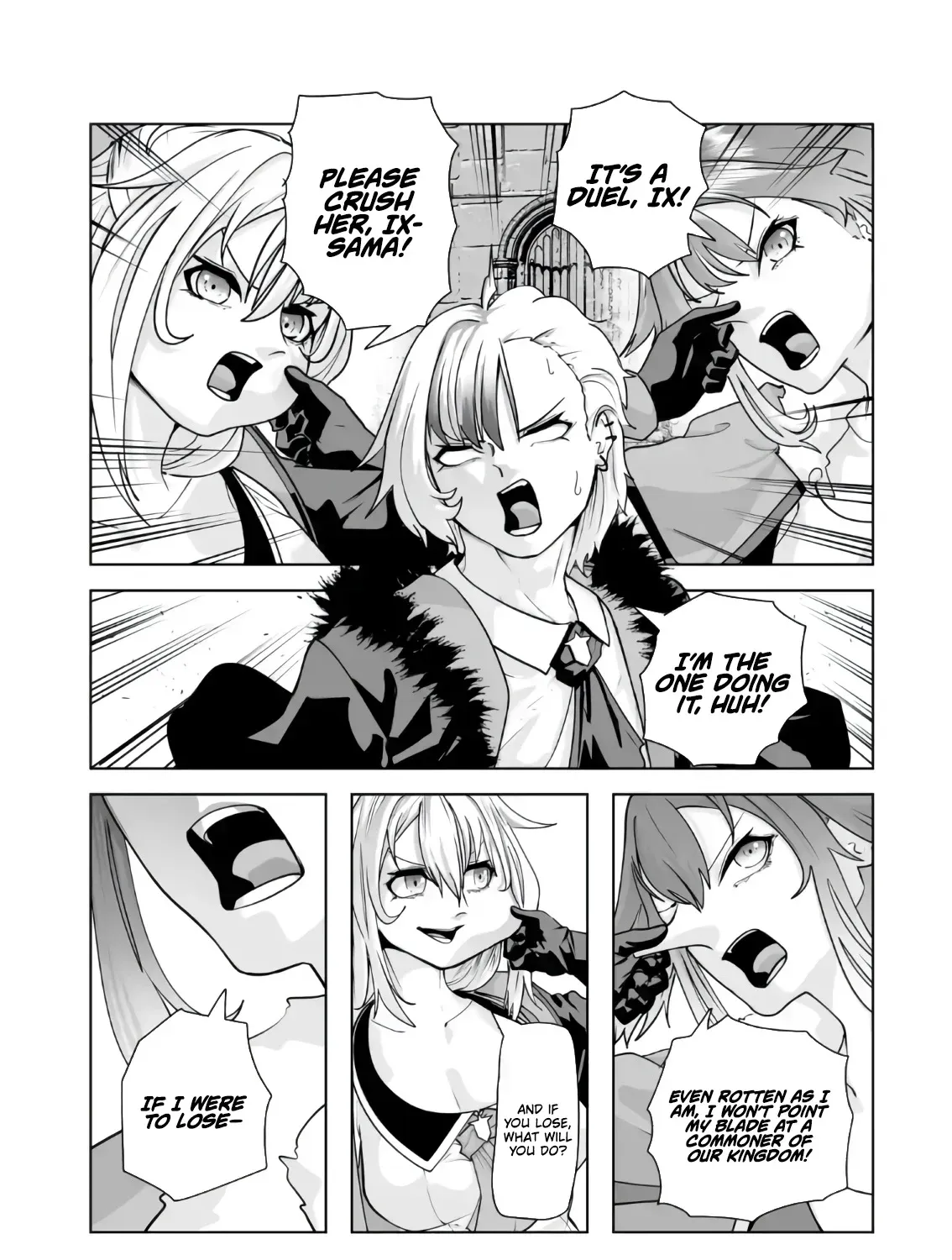 Akuyaku Kizoku ga Hirakinaotte Hametsu Furagu o Jitsuryoku de Hataki Otteitara, Itsunomanika Hirointachi Kara Eiyuushi Sareru you ni Natta ken Chapter 4 page 15 - 
