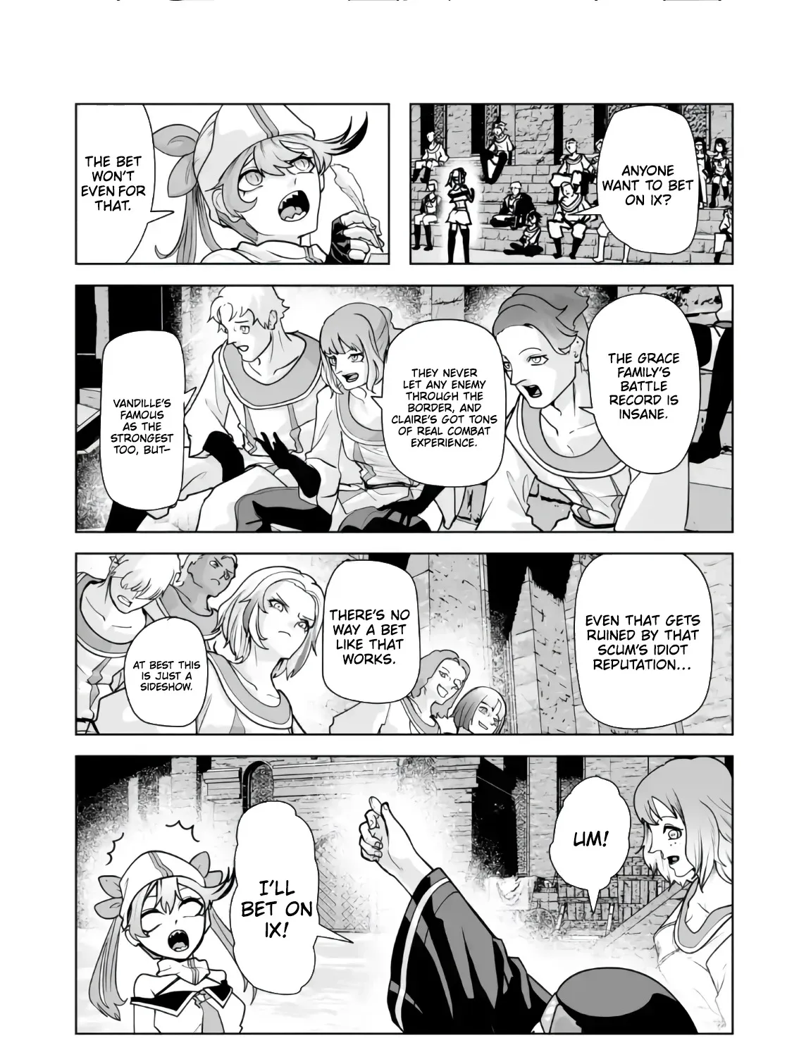 Akuyaku Kizoku ga Hirakinaotte Hametsu Furagu o Jitsuryoku de Hataki Otteitara, Itsunomanika Hirointachi Kara Eiyuushi Sareru you ni Natta ken Chapter 4 page 31 - 