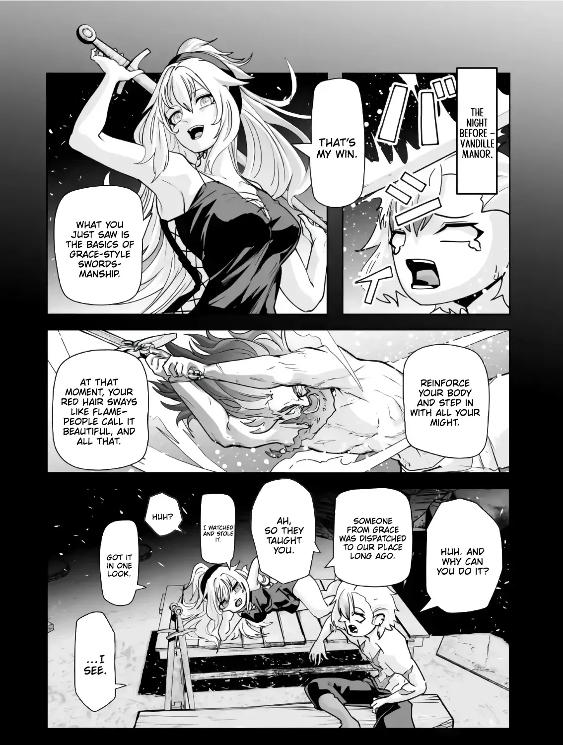 Akuyaku Kizoku ga Hirakinaotte Hametsu Furagu o Jitsuryoku de Hataki Otteitara, Itsunomanika Hirointachi Kara Eiyuushi Sareru you ni Natta ken Chapter 4 page 37 - 