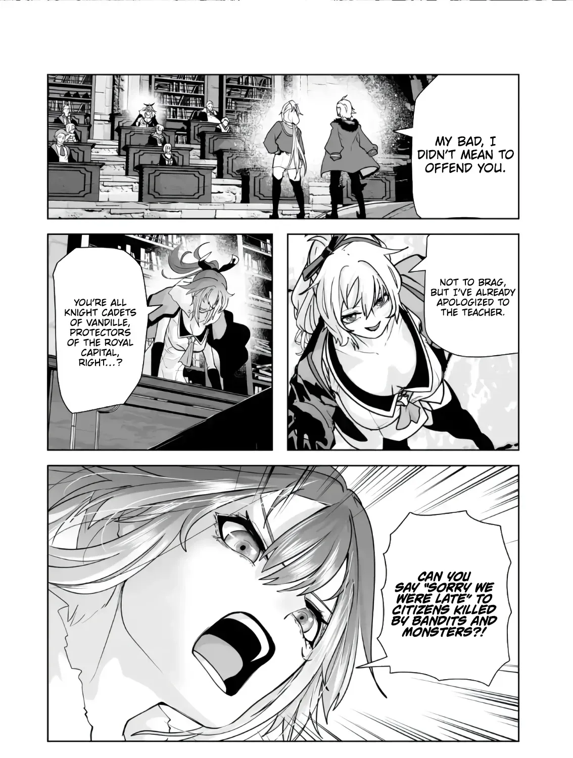Akuyaku Kizoku ga Hirakinaotte Hametsu Furagu o Jitsuryoku de Hataki Otteitara, Itsunomanika Hirointachi Kara Eiyuushi Sareru you ni Natta ken Chapter 4 page 5 - 