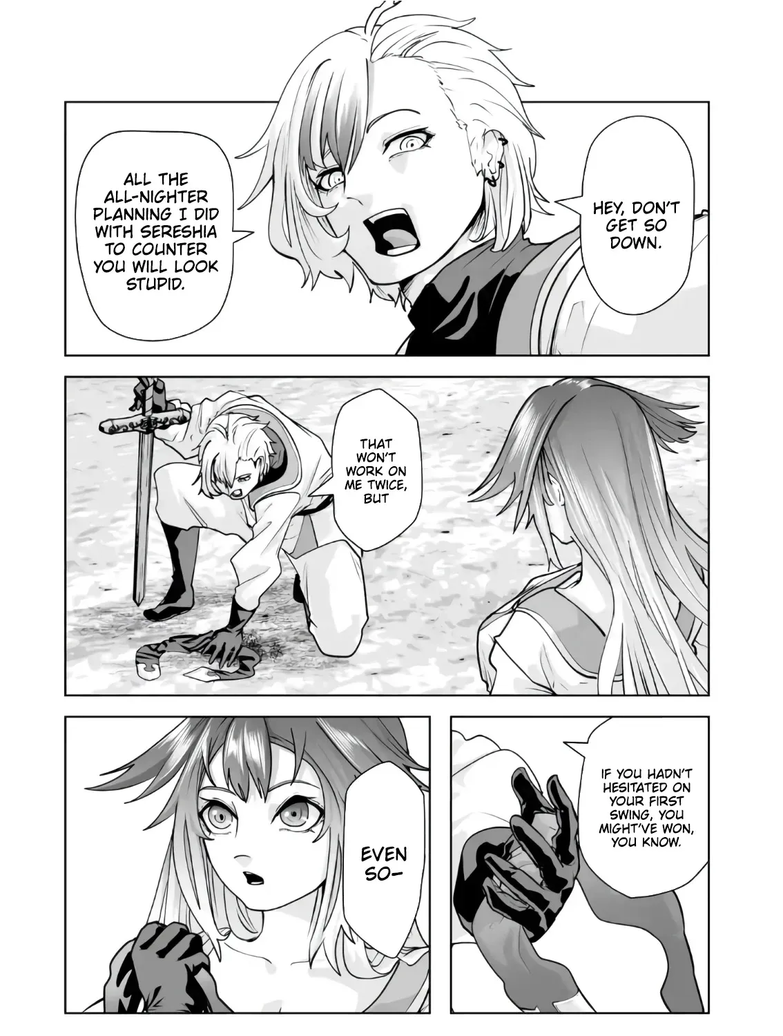 Akuyaku Kizoku ga Hirakinaotte Hametsu Furagu o Jitsuryoku de Hataki Otteitara, Itsunomanika Hirointachi Kara Eiyuushi Sareru you ni Natta ken Chapter 4 page 74 - 